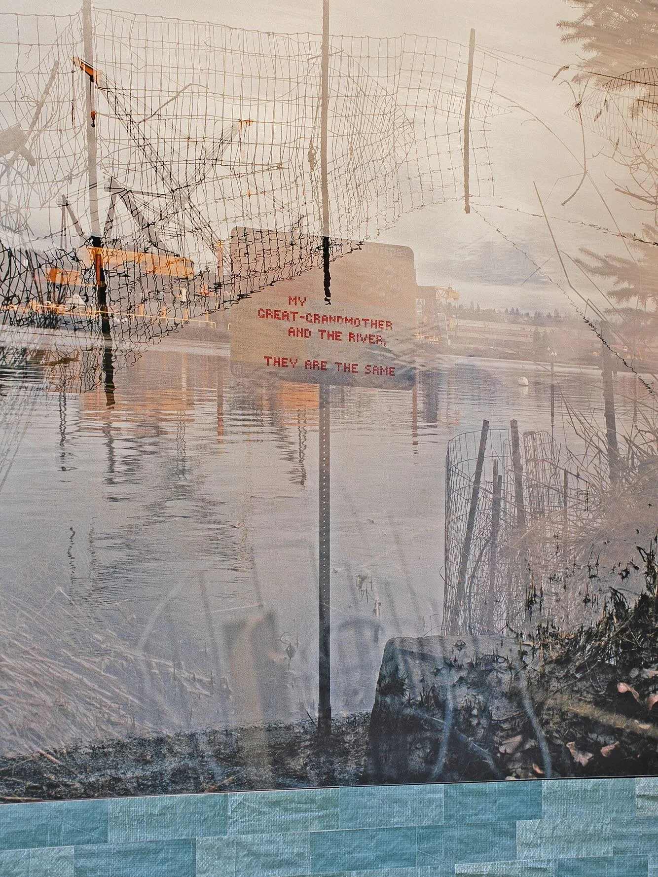 Come get up close and personal with Once Wild River, a collaborative exhibition by Timothy White Eagle and 5 other artists. Stop by to see how the artists navigate their relationship with the Duwamish River 12-5p at this Saturday&rsquo;s Art Attack! 