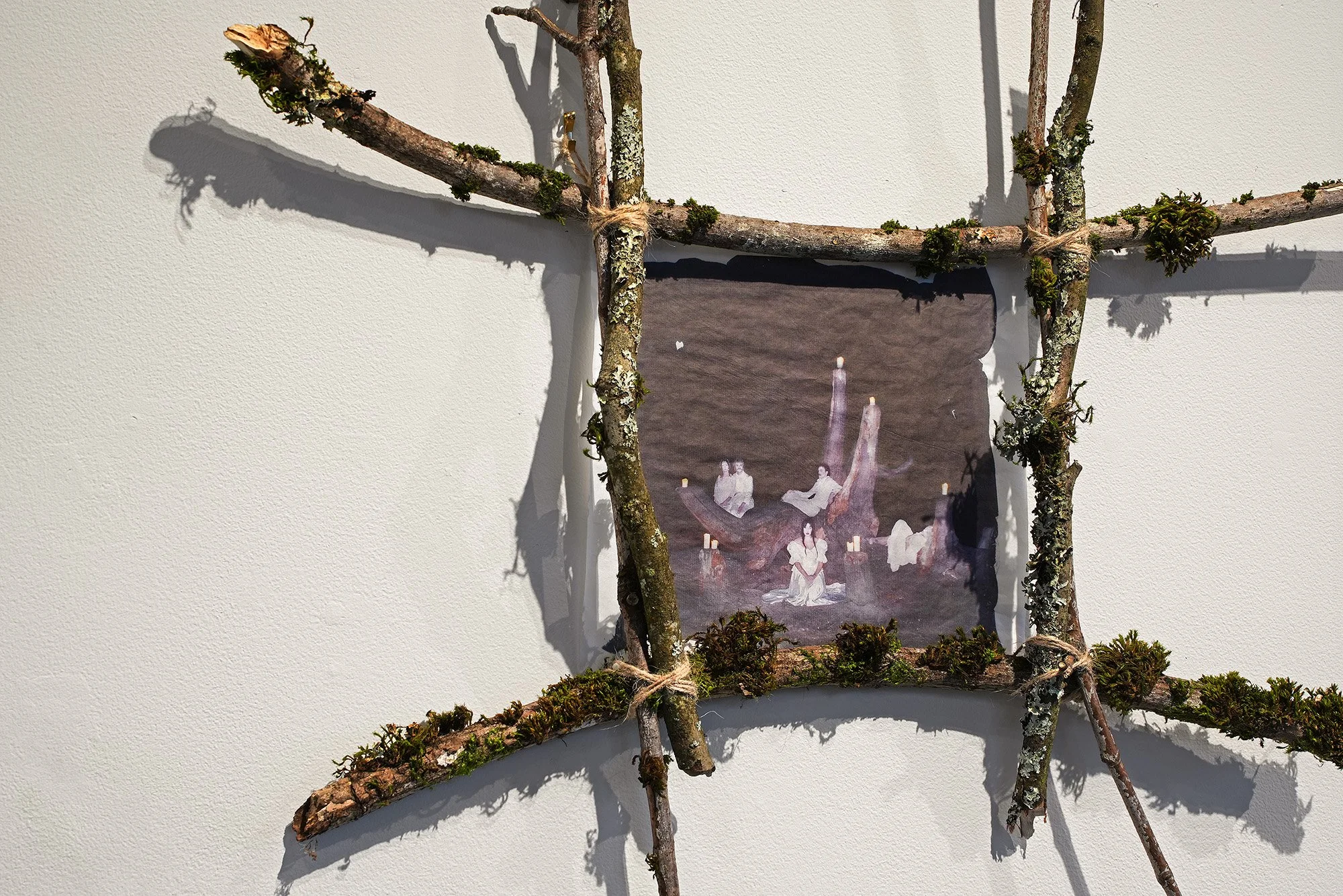 Detail of "Having a Best Friend is Like a Deep Exhale" by Kaya Nieves