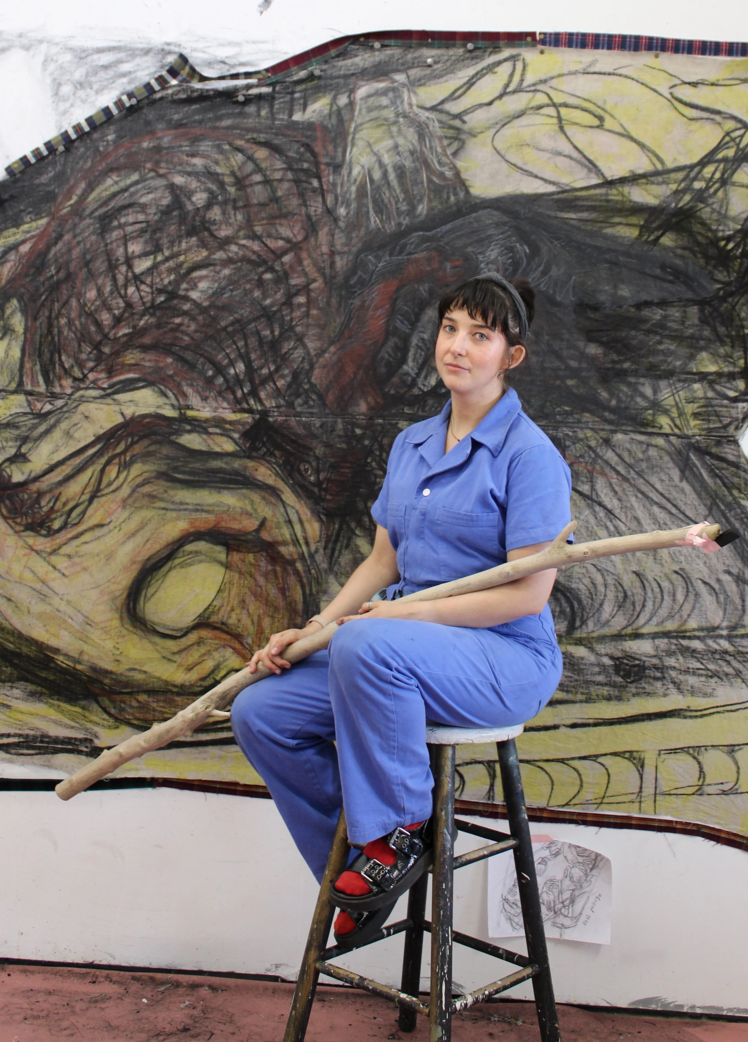 Rachel Dorsey  in studio