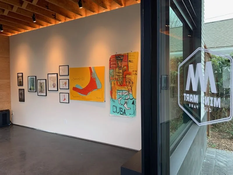 Installation view of After the Quiet in the space. Photo by Ben Beres.