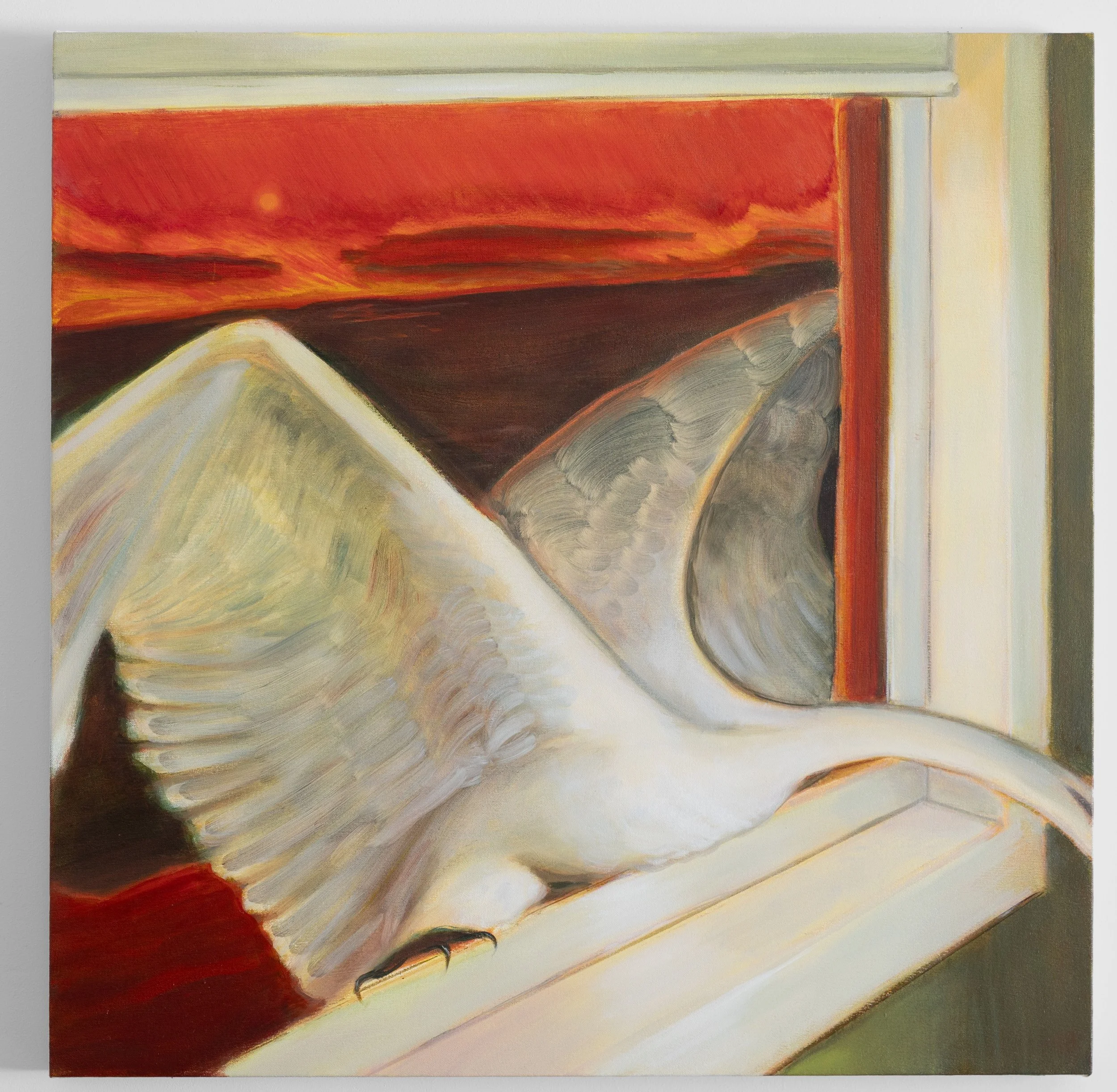 Transition (in Space) / 30 x 30in / 76.2 x 76.2cm / Oil on canvas