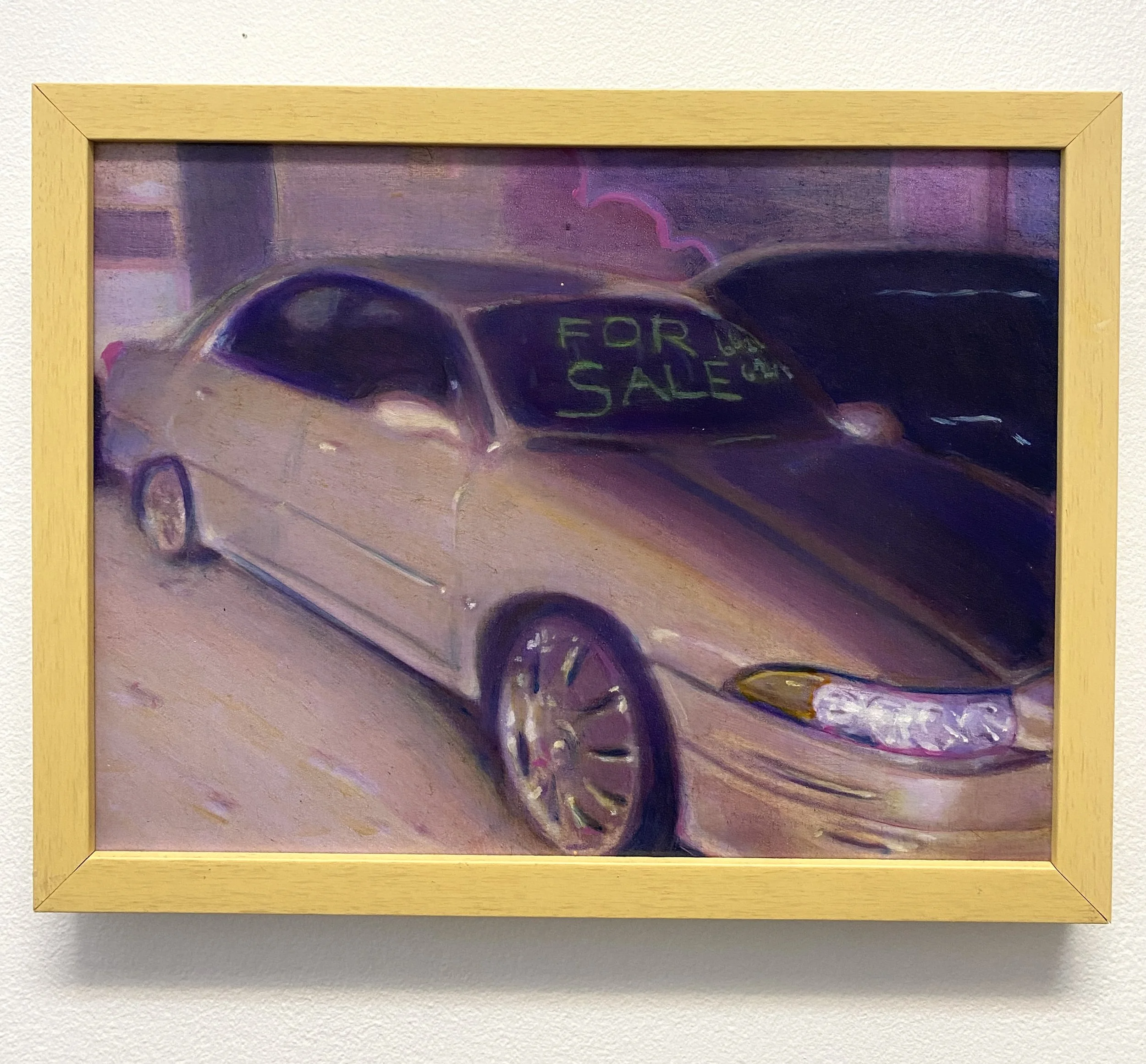 Gently Used / 9 x 12in / 22.86 x 30.48 / Oil on wood panel