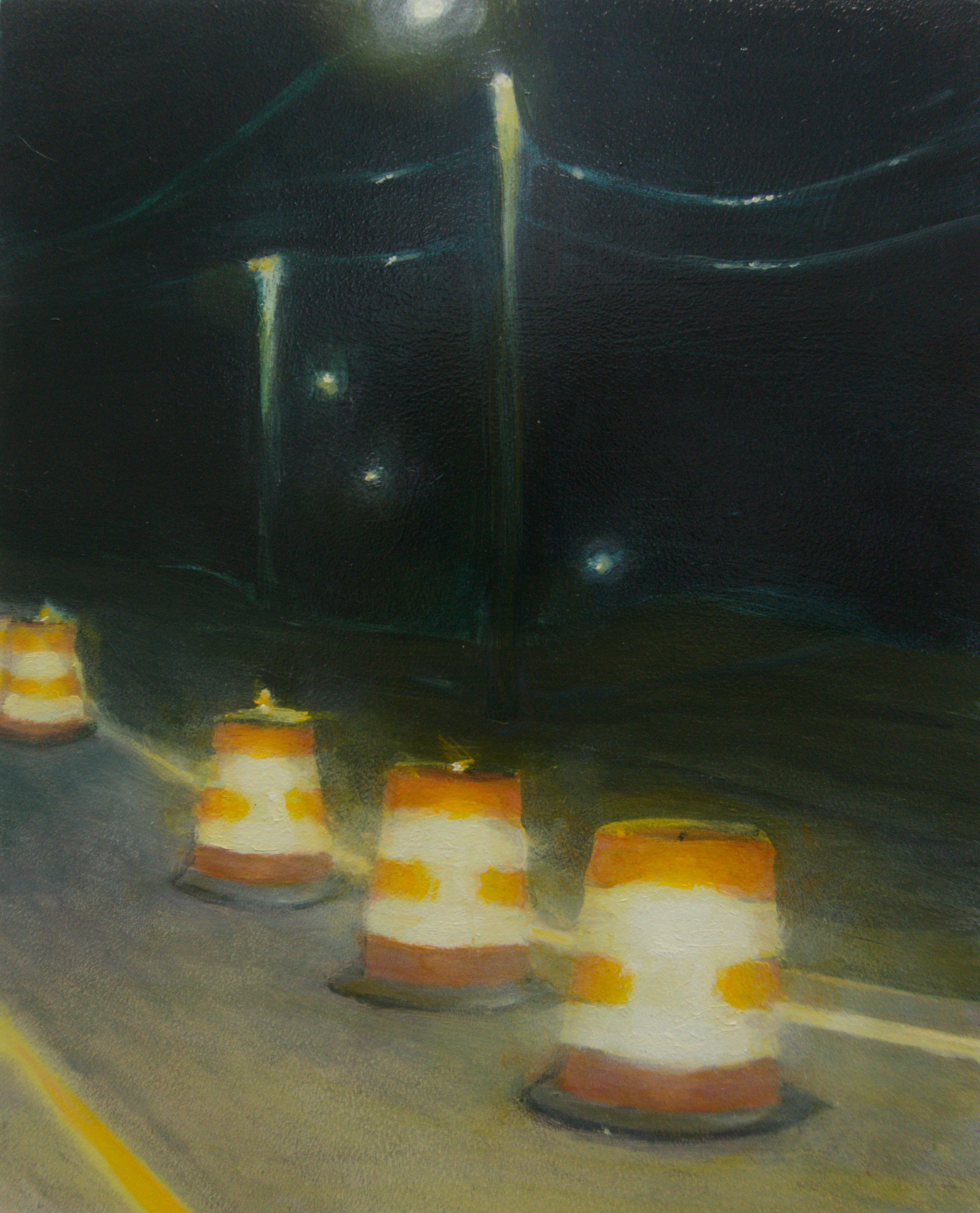 Avoidance / 10 x 8in / 25.4 x 20.32 / Oil on wood panel