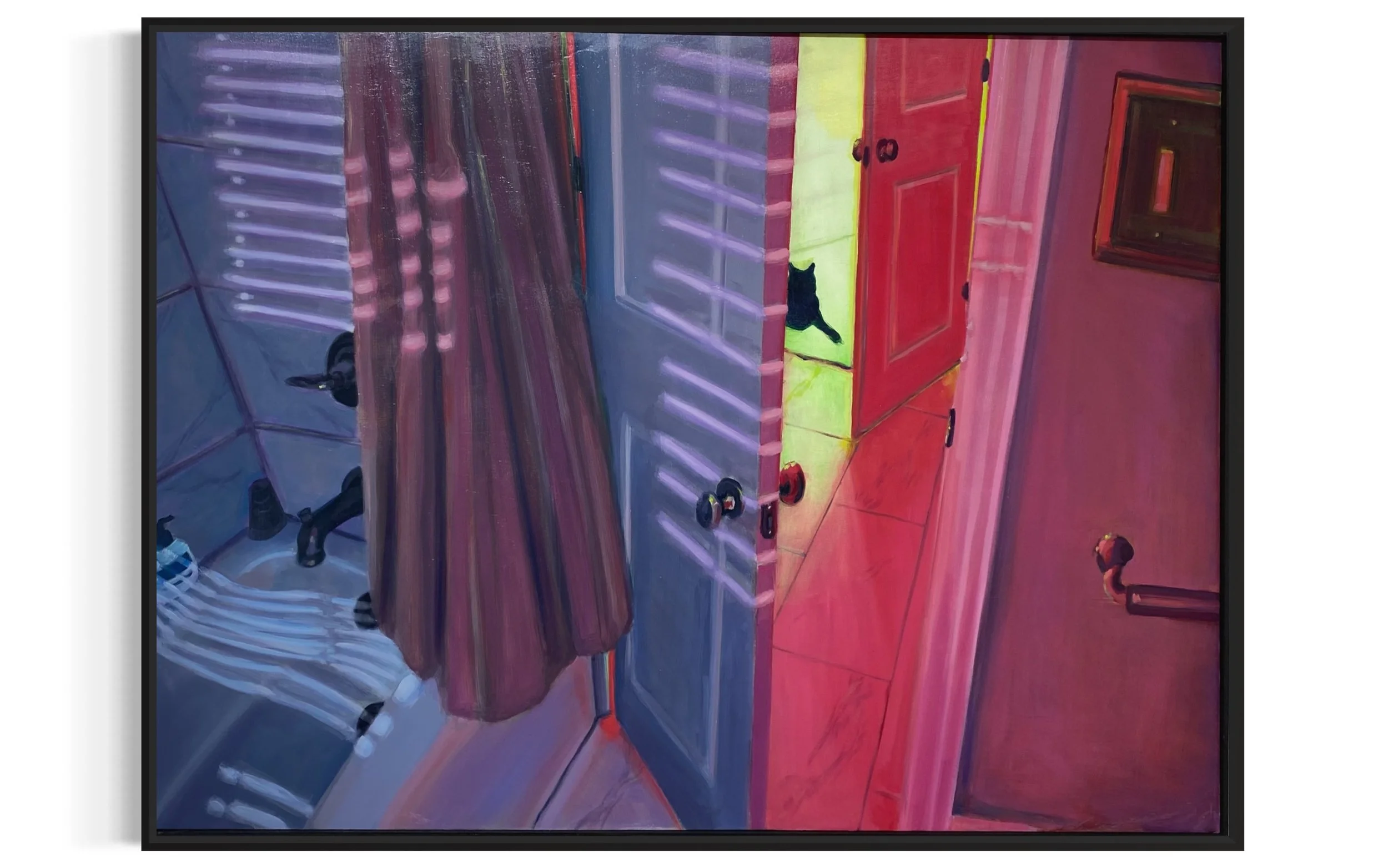 The Supervisor / 30 x 40in / 76.2 x 101.6cm / Oil on wood panel