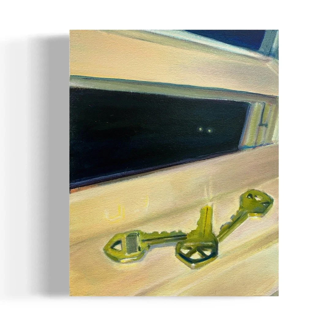 I Didn't know until later / 14 x 11in / 35.56 x 27.94cm / Oil on canvas