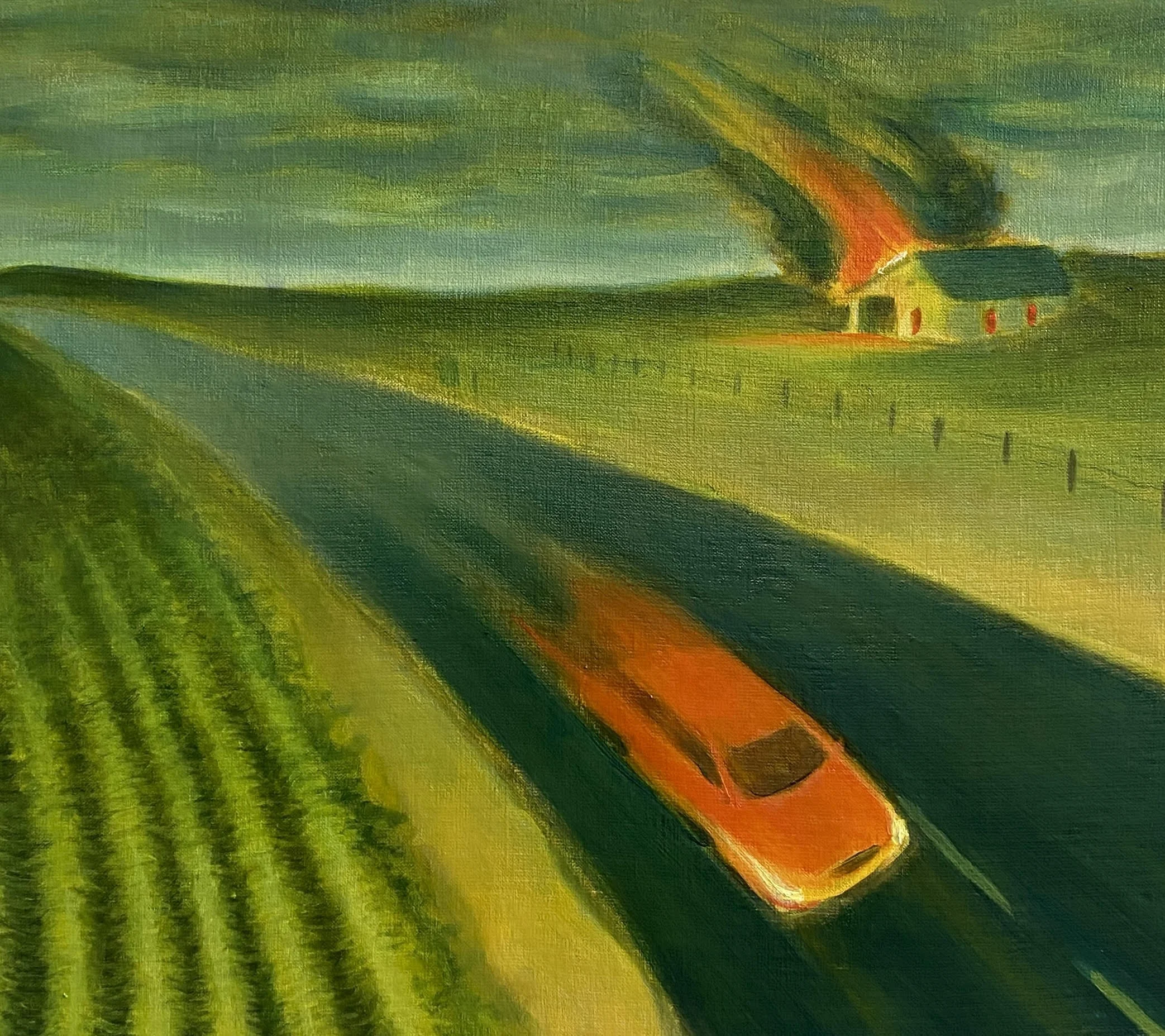 O.T.W. / 16 x 24in / 40.64 x 60.96cm / Oil on linen