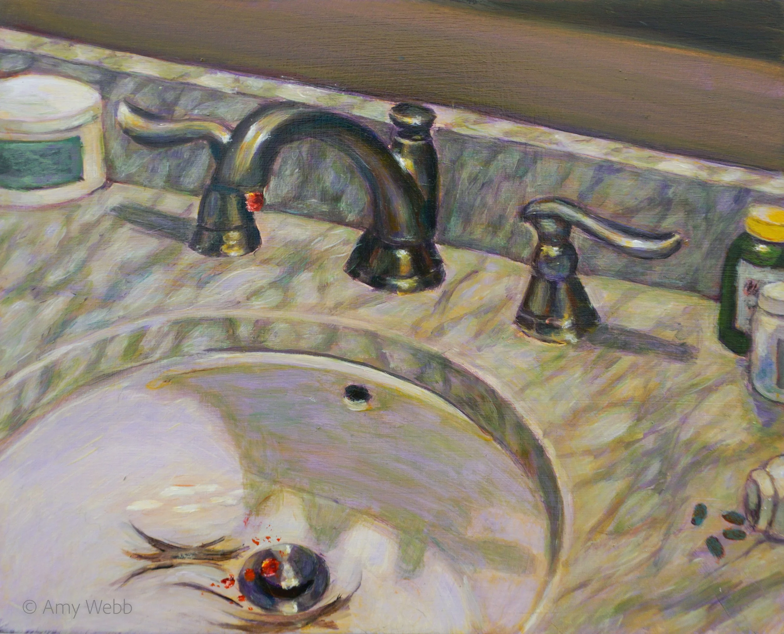 Wrong / 9 x 12in / Oil on wood panel