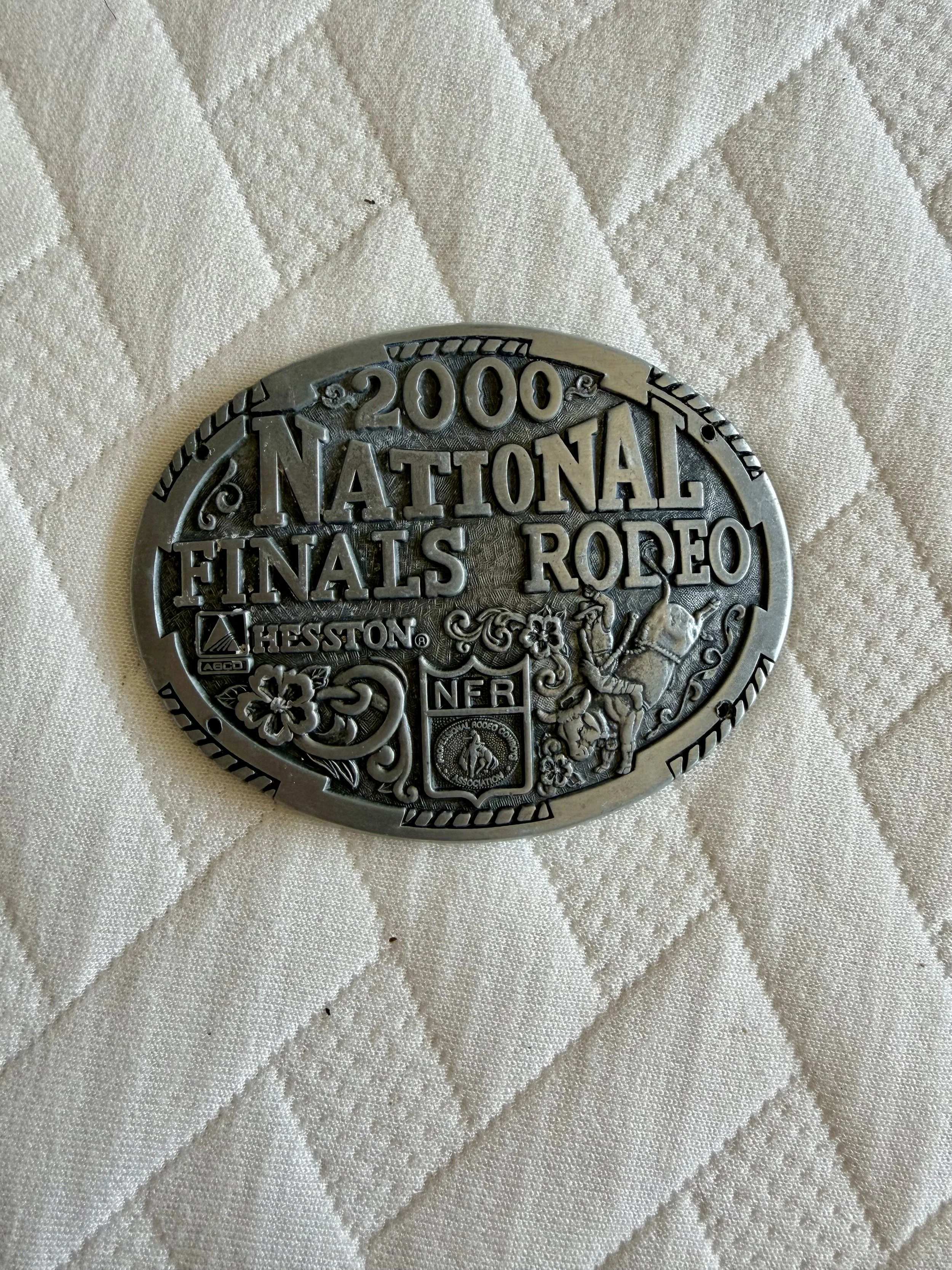The 2000 Authentic NFR Buckle
