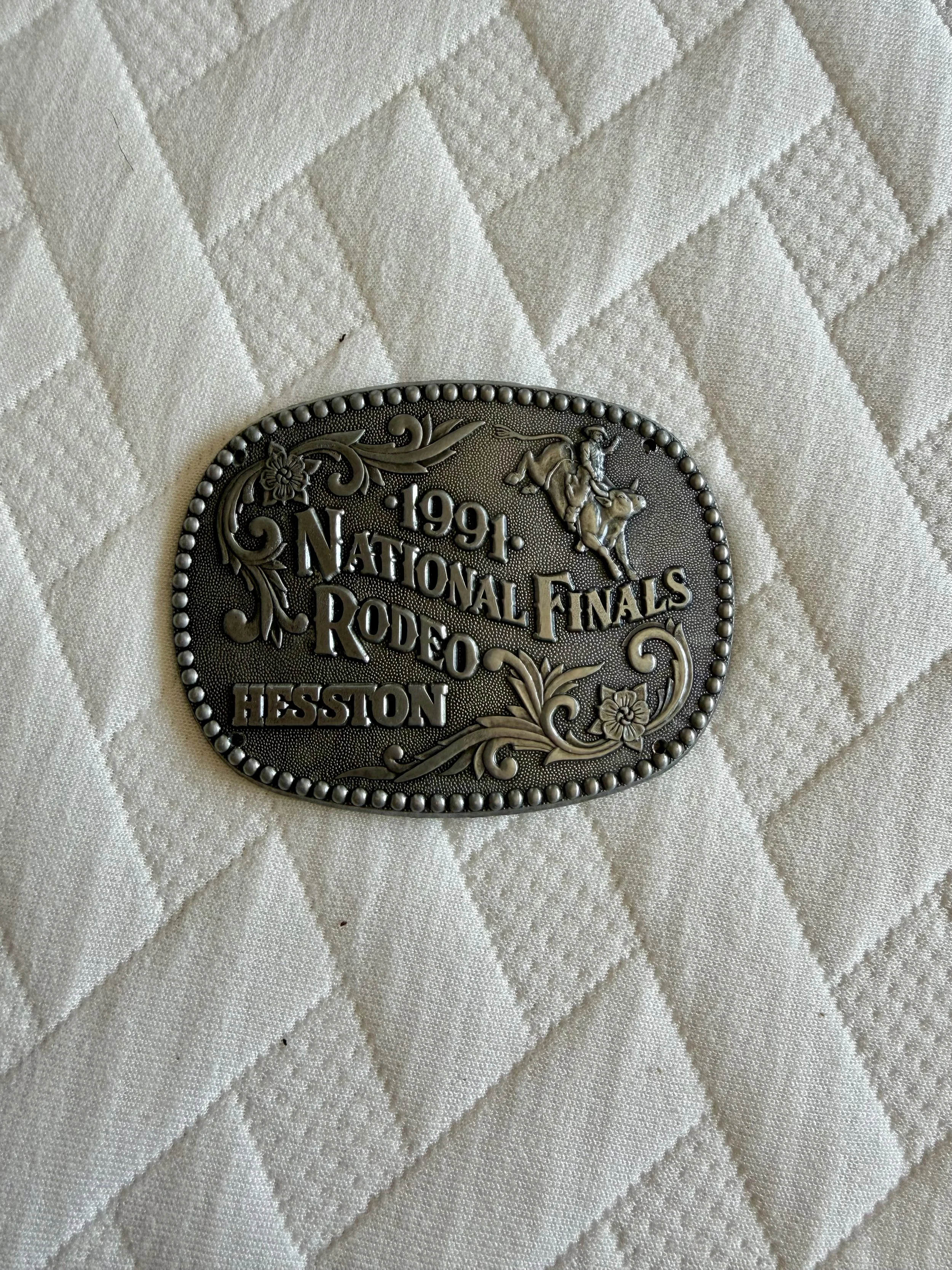 The 1991 Authentic NFR Buckle