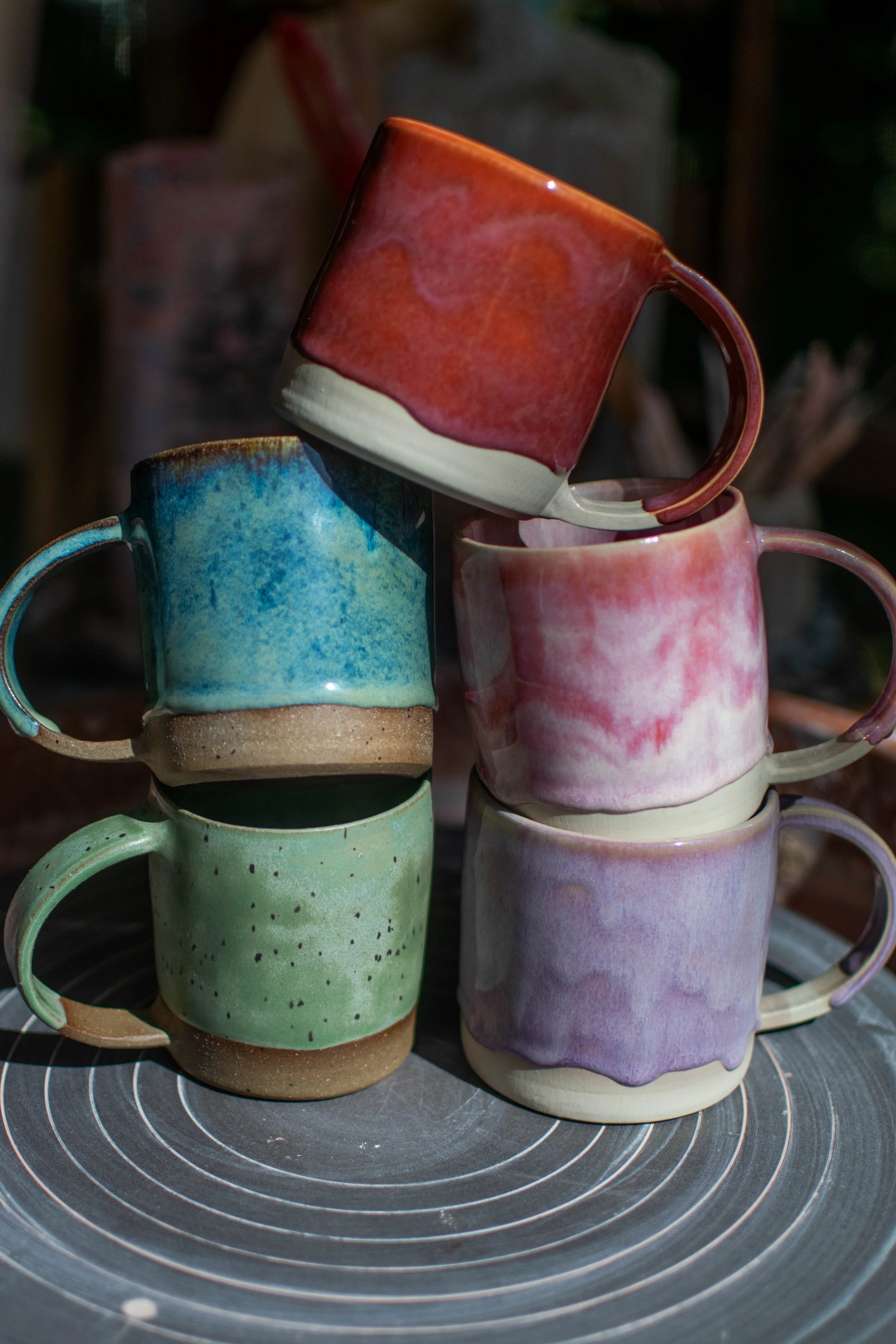Handmade 8oz Ceramic Mugs *Imperfect*