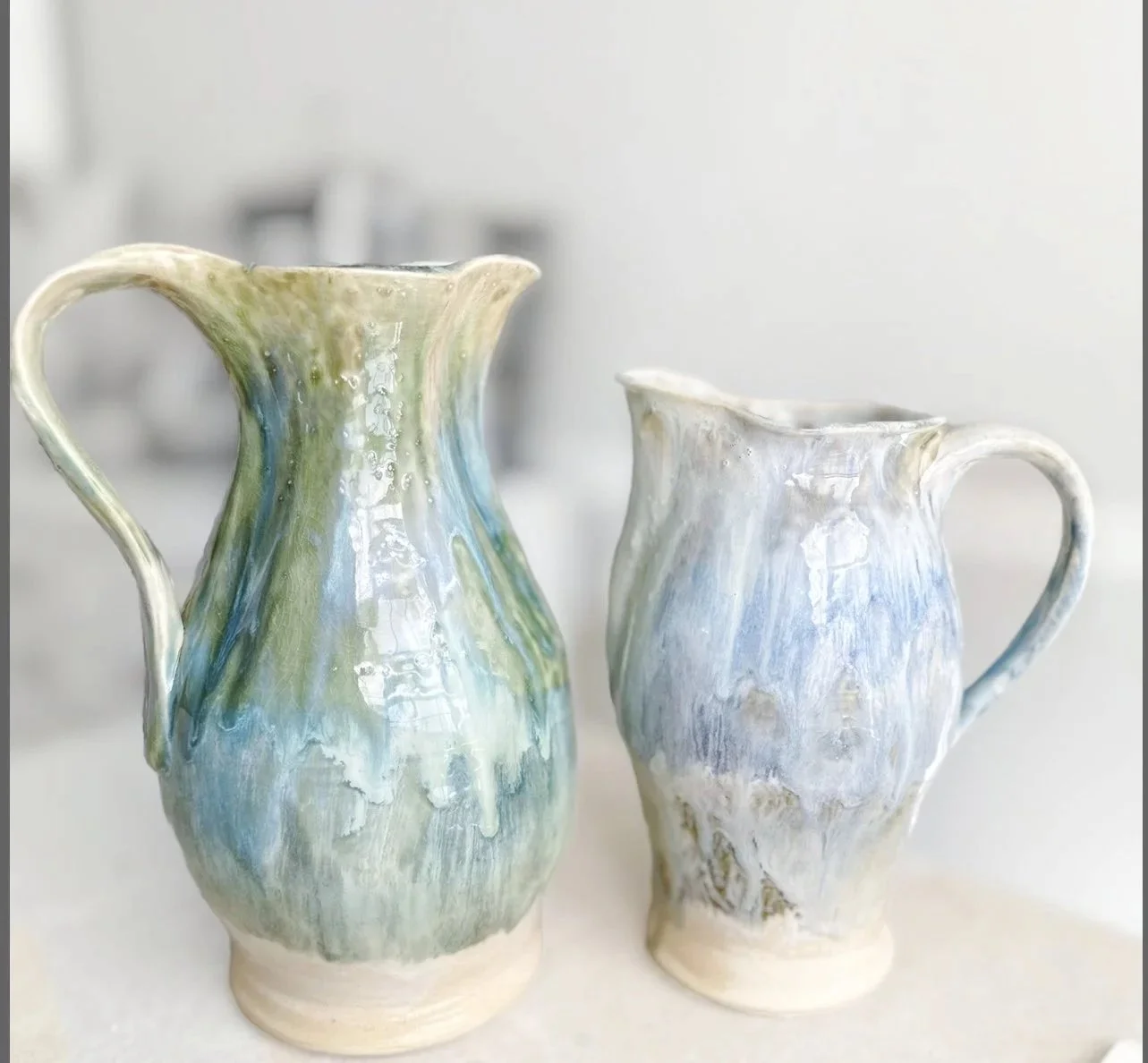 ceramic pitchers