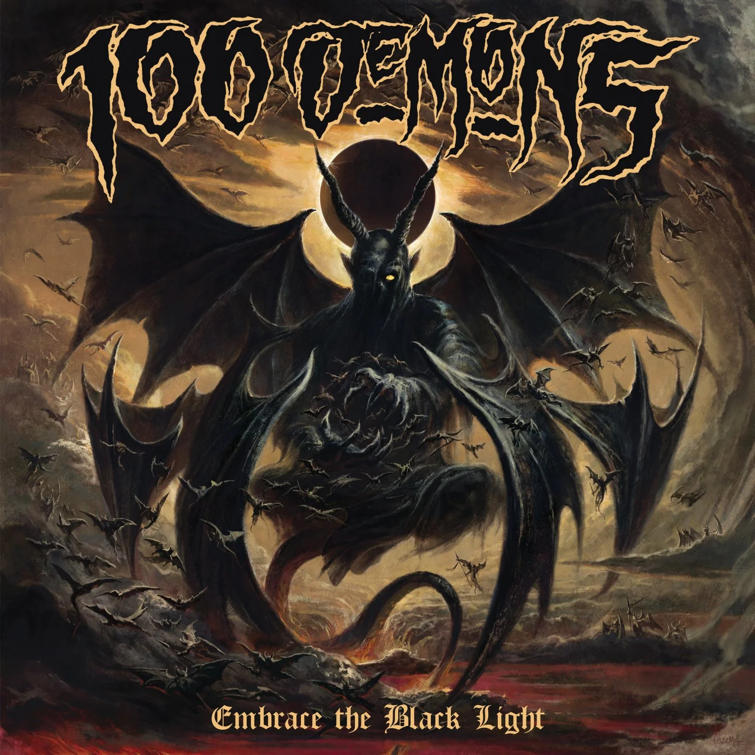 Album Review: Embrace The Black Light by 100 Demons