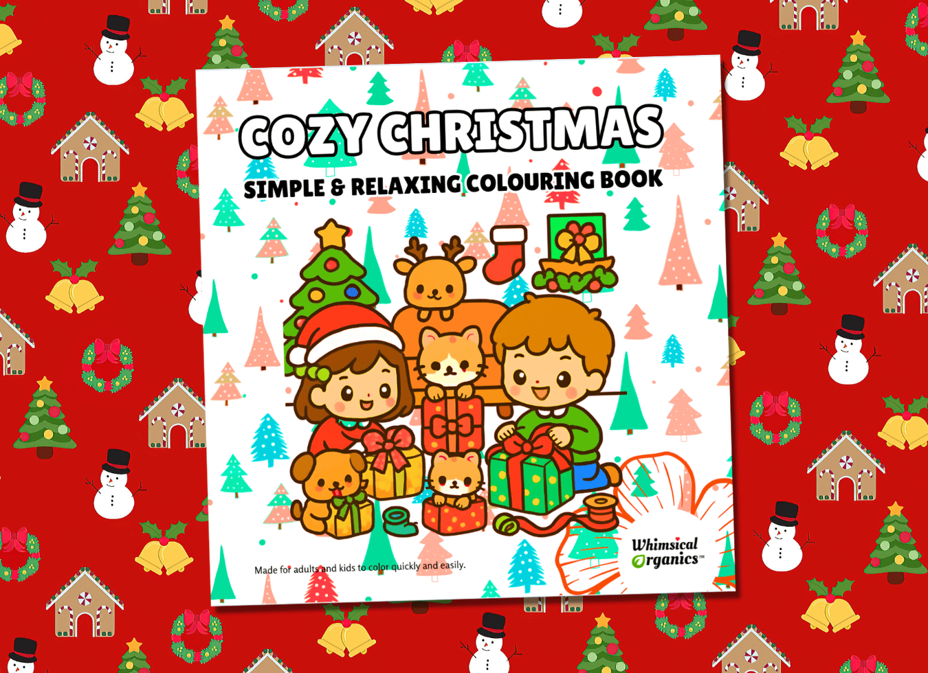 Cozy Christmas Coloring Book