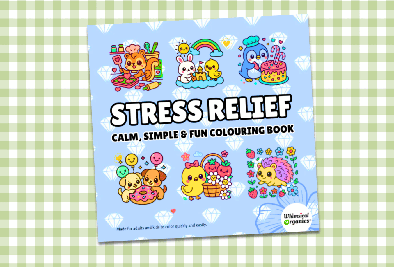 Stress Relief Colouring Book