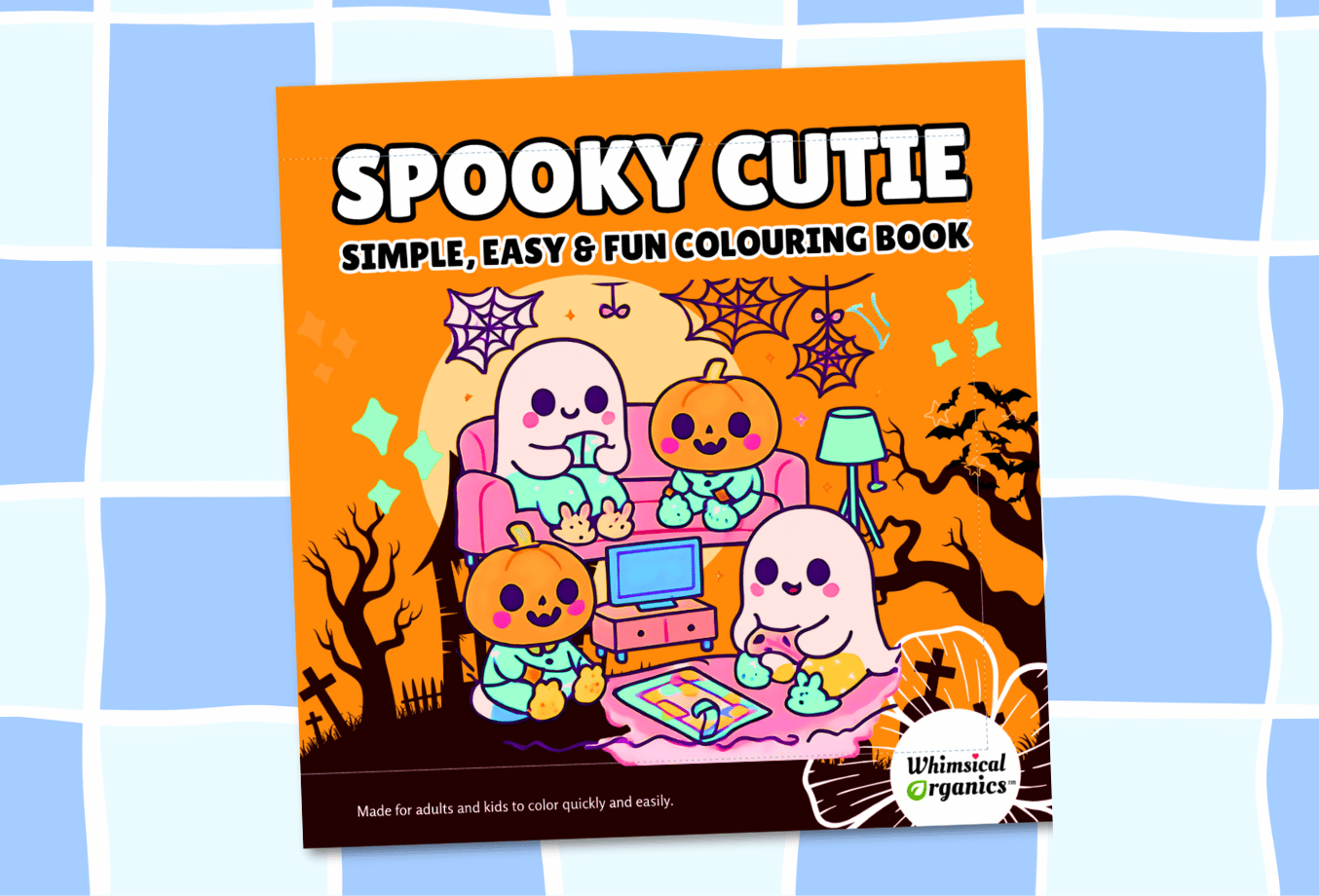 Spooky Cutie Coloring Book