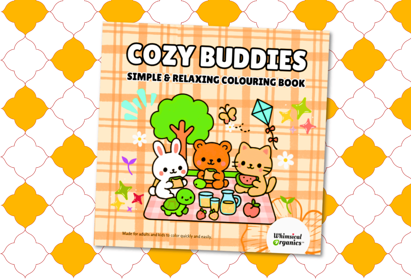 Cozy Buddies Relaxation Coloring Book