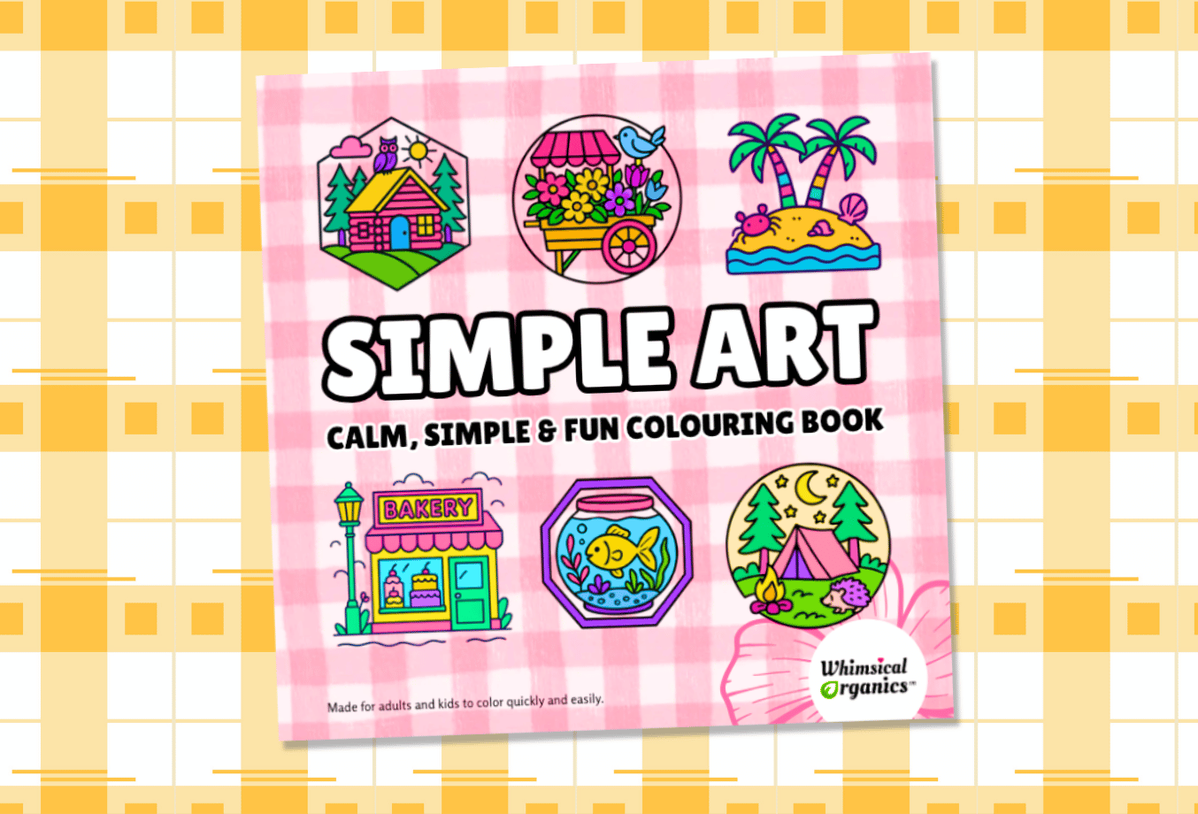 Simple Art Coloring Book