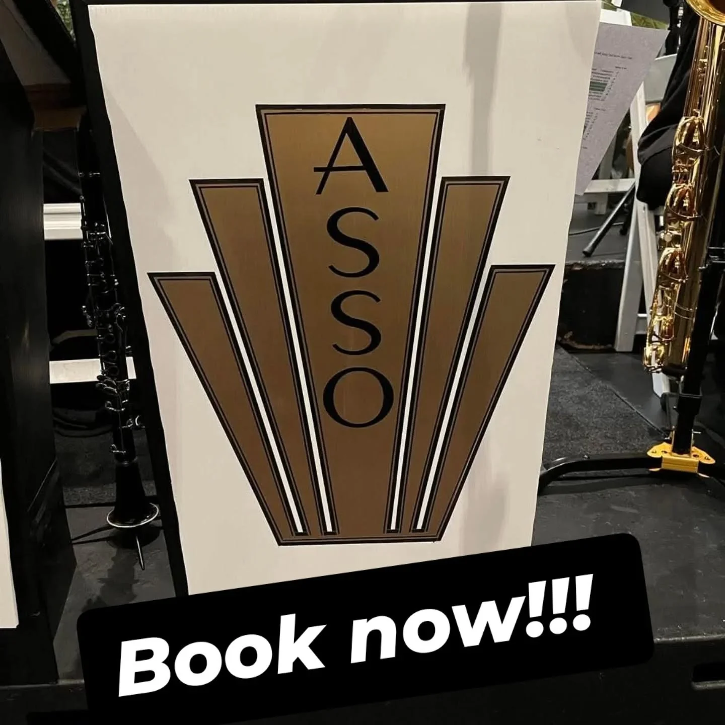 2 days until our Swing Extravaganza with the Adelaide Society Swing Orchestra! Book online at https://www.trybooking.com/DGOWV
You'll be able to see this artisan, handcrafted music stand up close and personal!