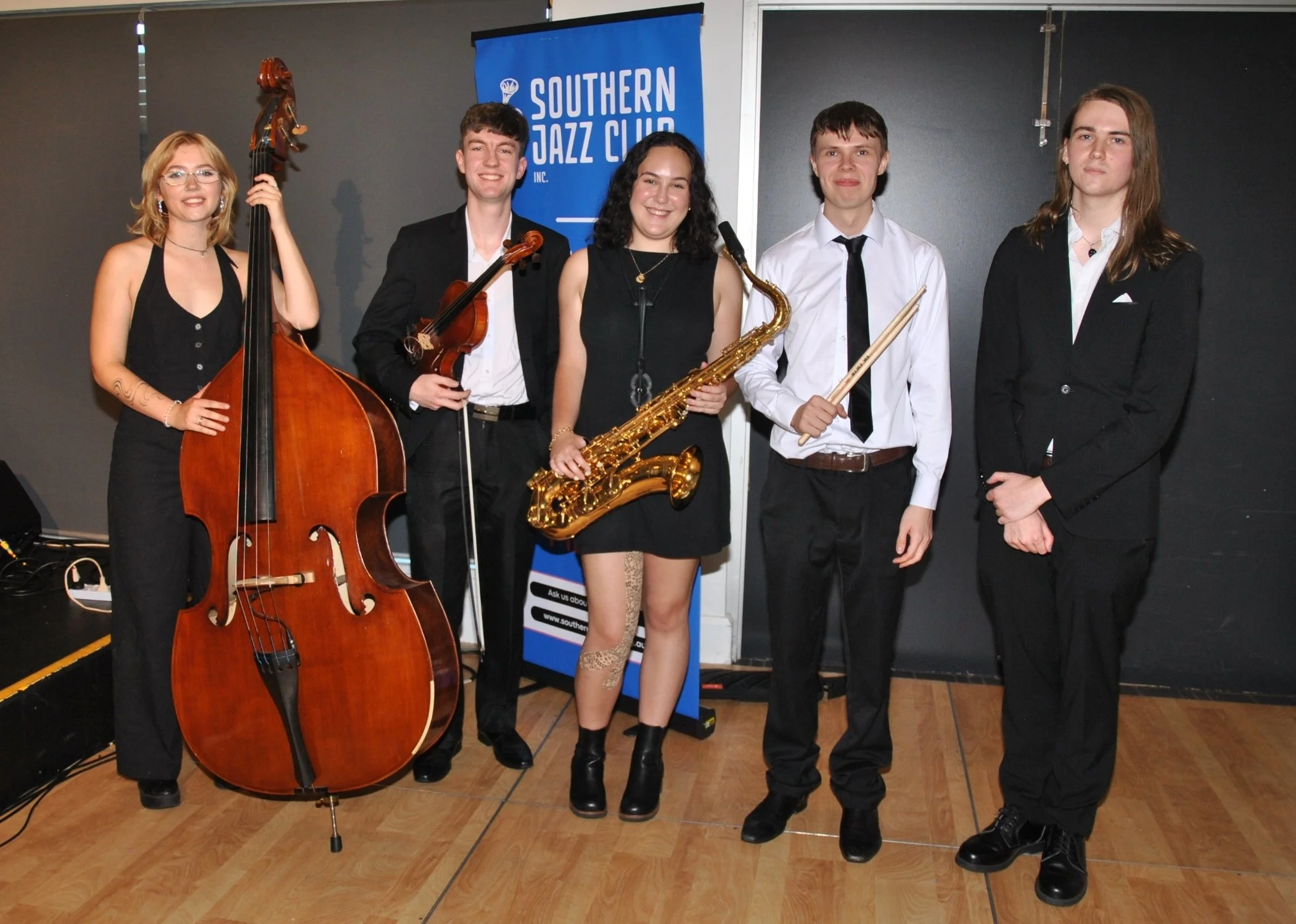 Lily Tim Daisy youth band.JPG