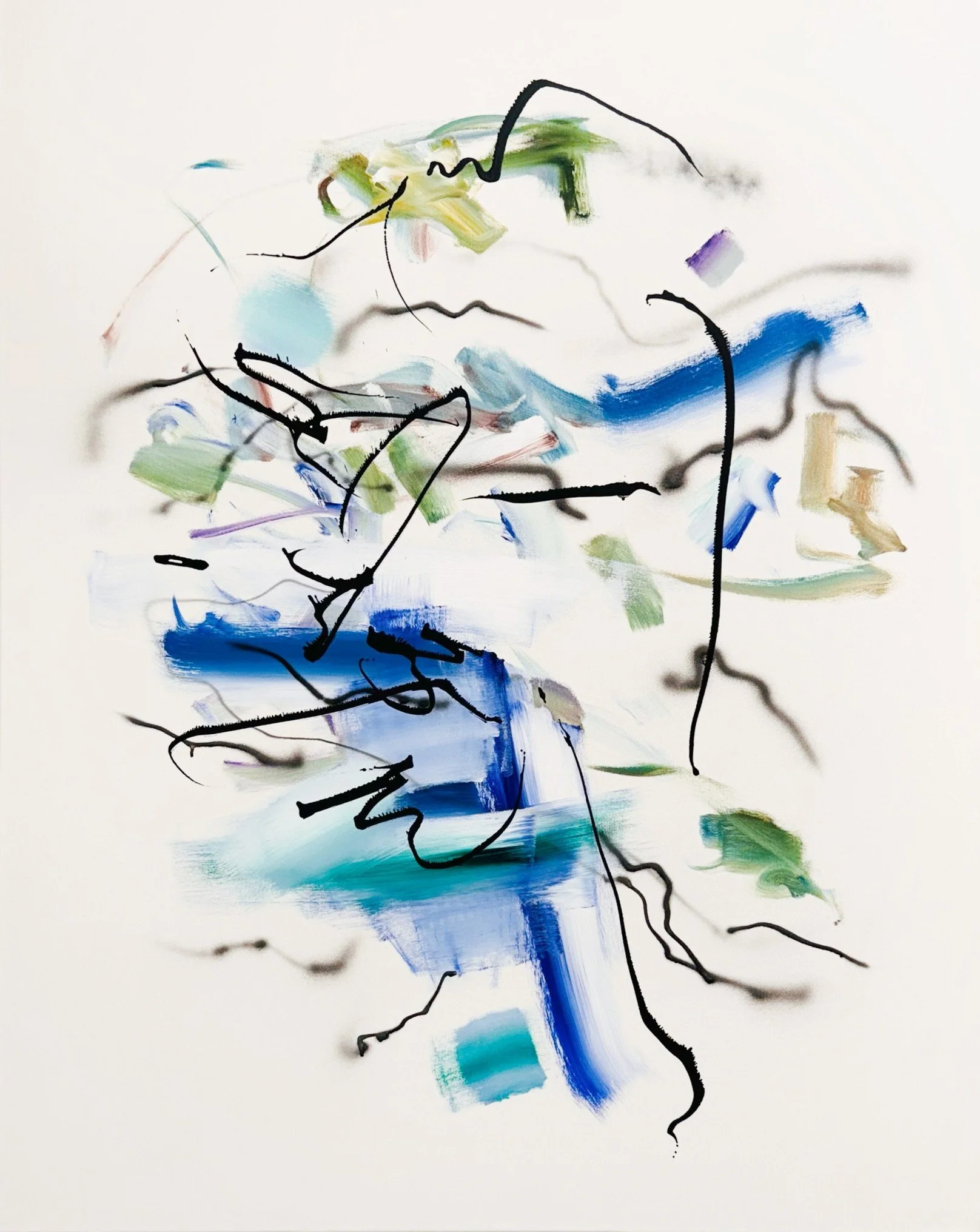 First Step mapping
The secret heartbeat that
connects space and emotion.
60 x 48 inches
Acrylic paint on canvas
2026