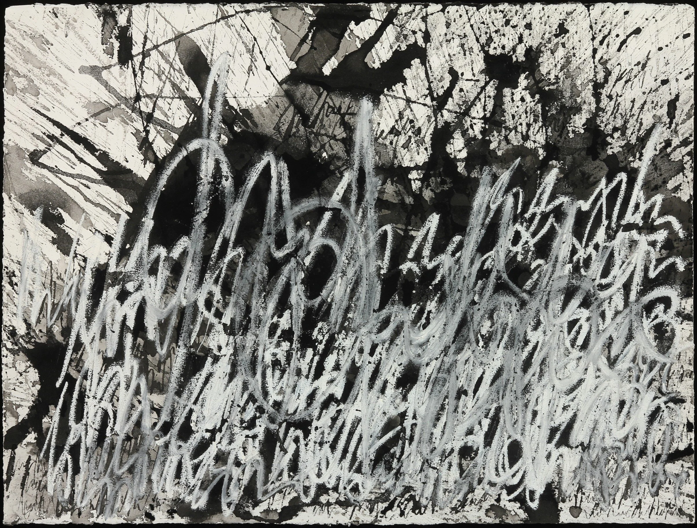 Subconscious N016.16, Mix Media on Paper, 22 x 30 in