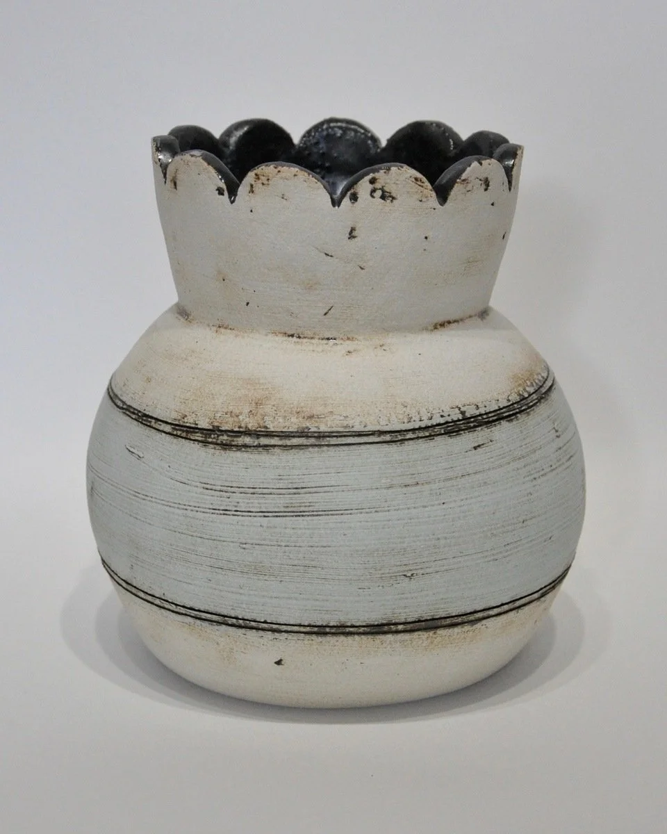 White Stripe Angled Vase.jpeg