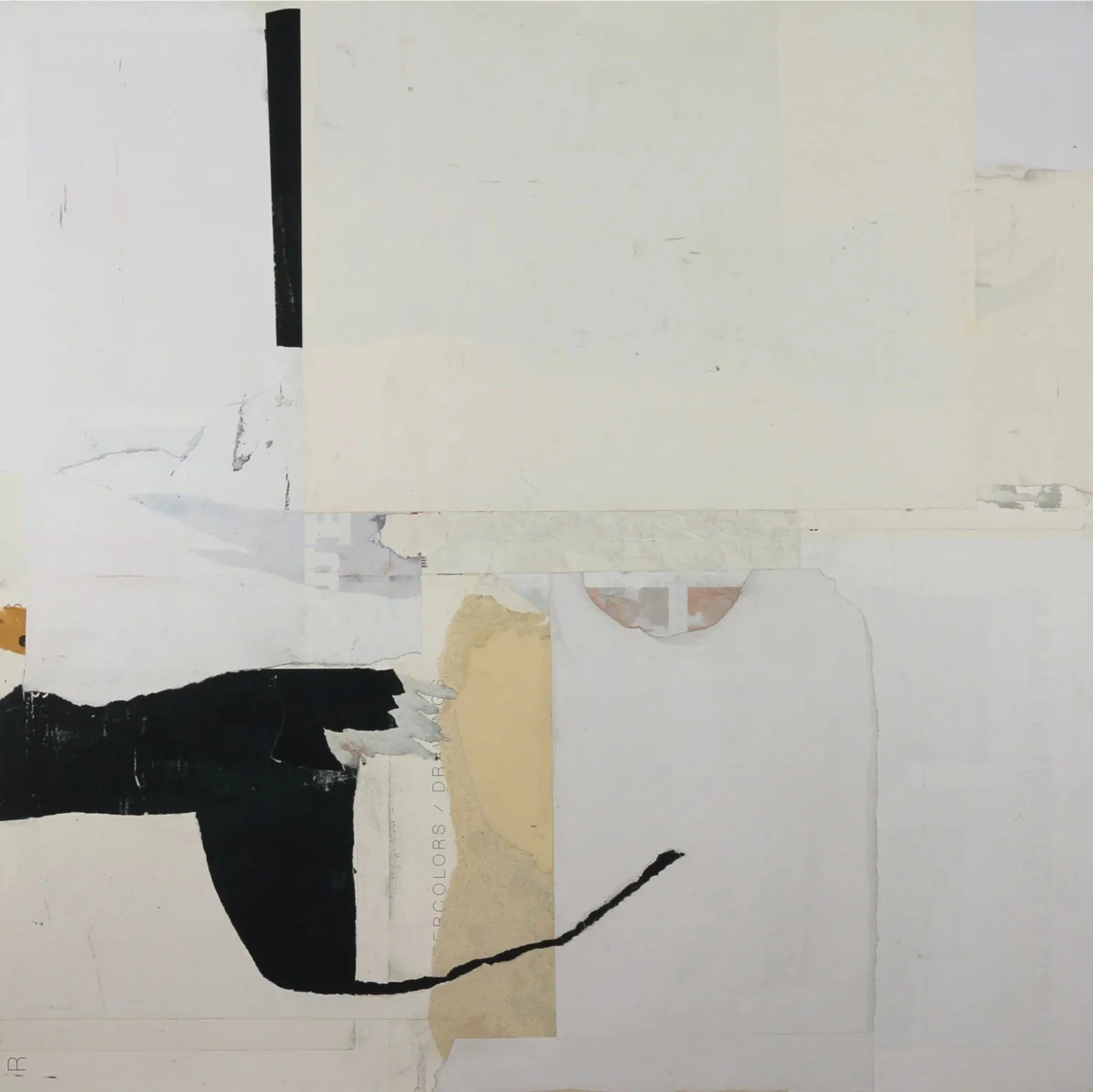 Wabi Sabi 1, Mix Media on Wood Panel, 48 x 48 in