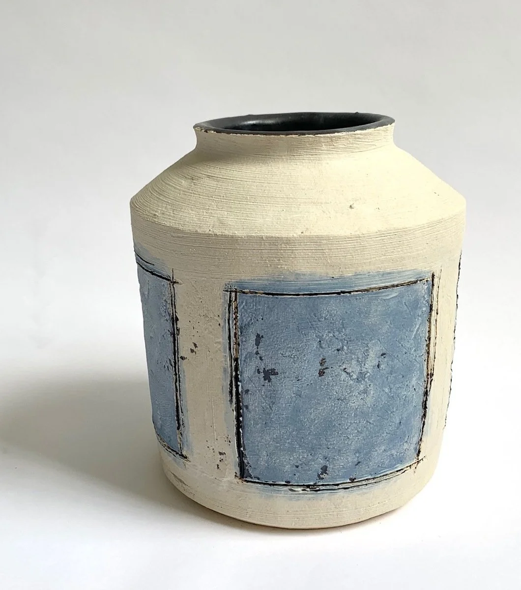 White Blue Squares Vase.jpg