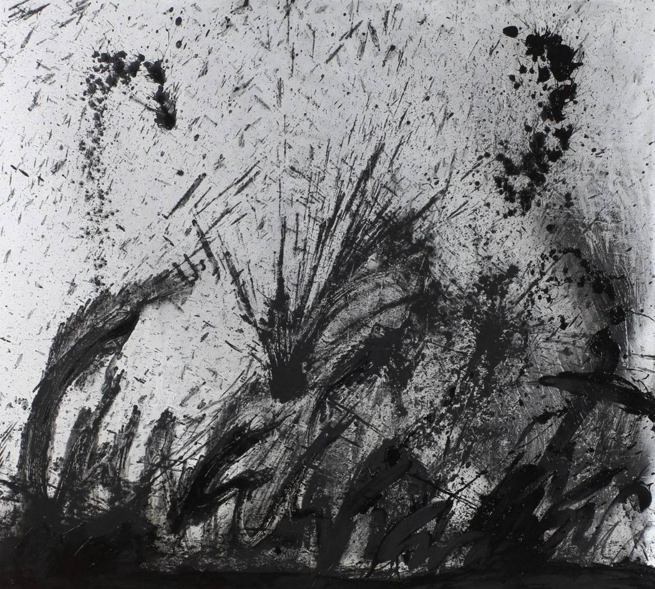 Subconscious N0796.17, Oil on Wood Panel, 60 x 54 x 3.25 in