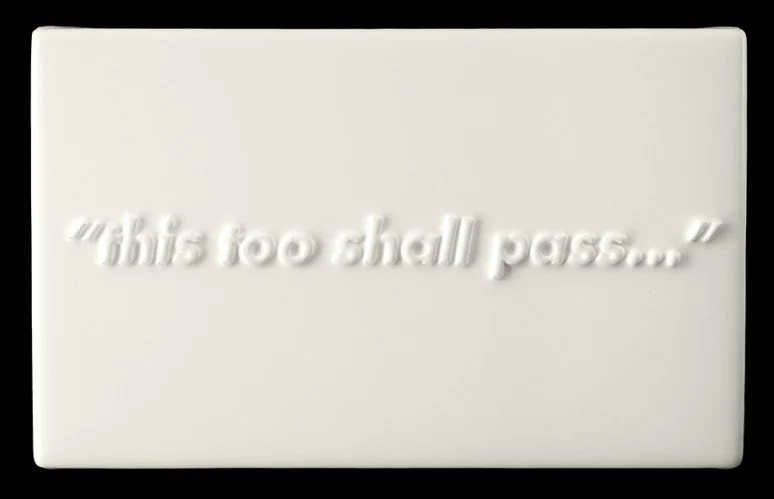 this too shall pass...” (Polar Cap), 2021 Mixed media 8” x 13” x 2.5”