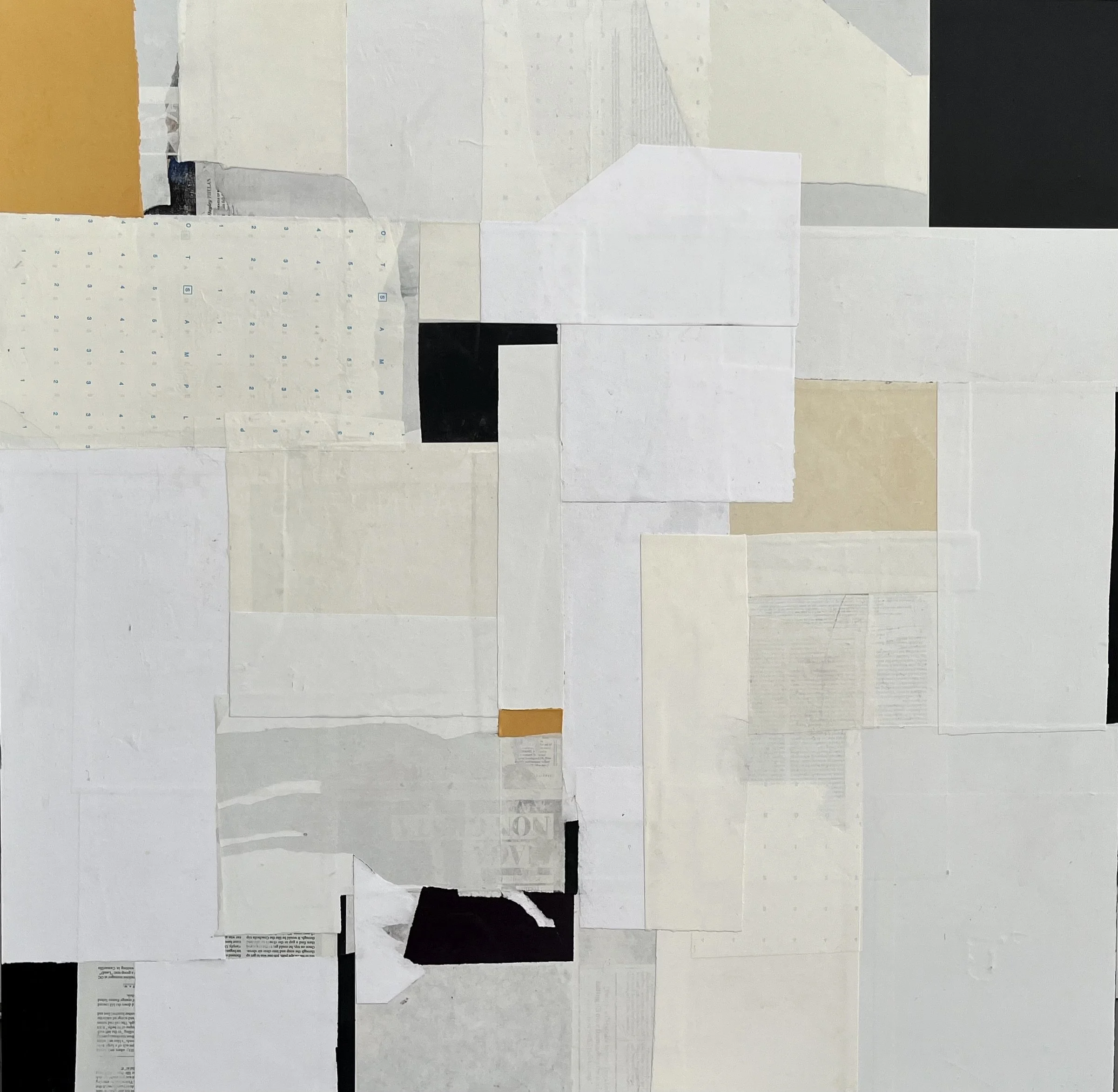 Wabi Sabi 113, Mix Media on Wood, 36 x 36 in