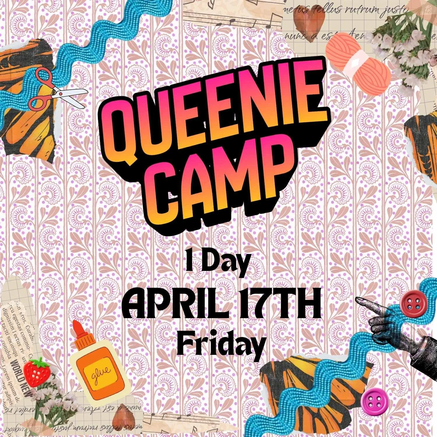 Queenie Camp- 1 Day Pass- Friday April 17th