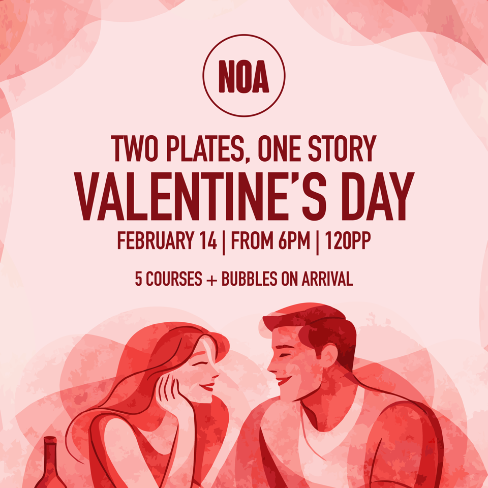 Valentine's Day - Two Plates, One Story 