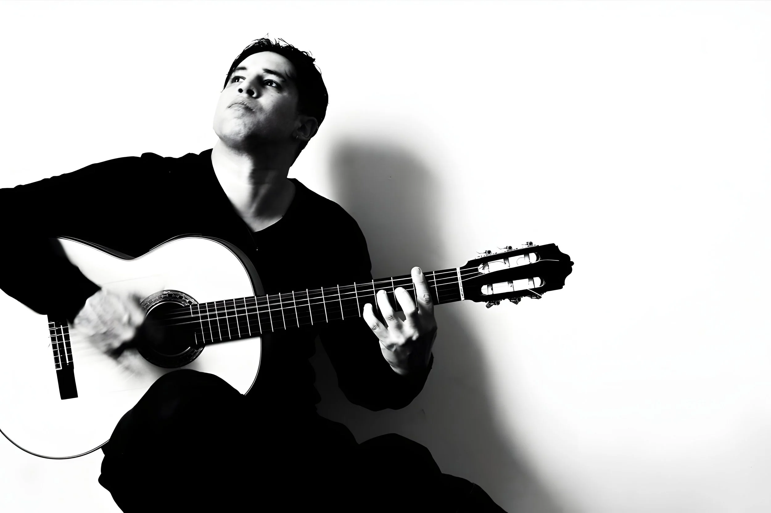 Nathan Sinclair classical guitarist portrait