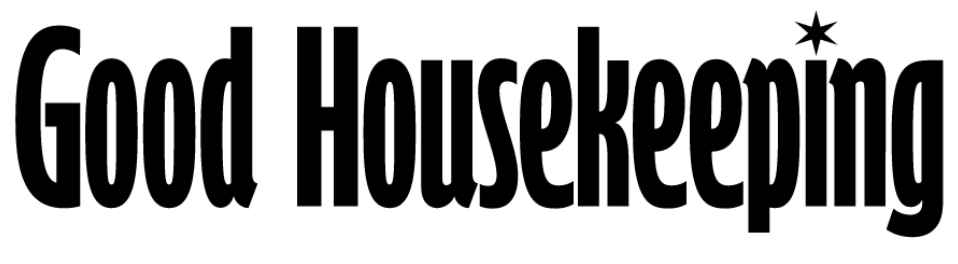 Text reading 'Good Housekeeping' with a star symbol above the letter 'i' in 'Housekeeping'.