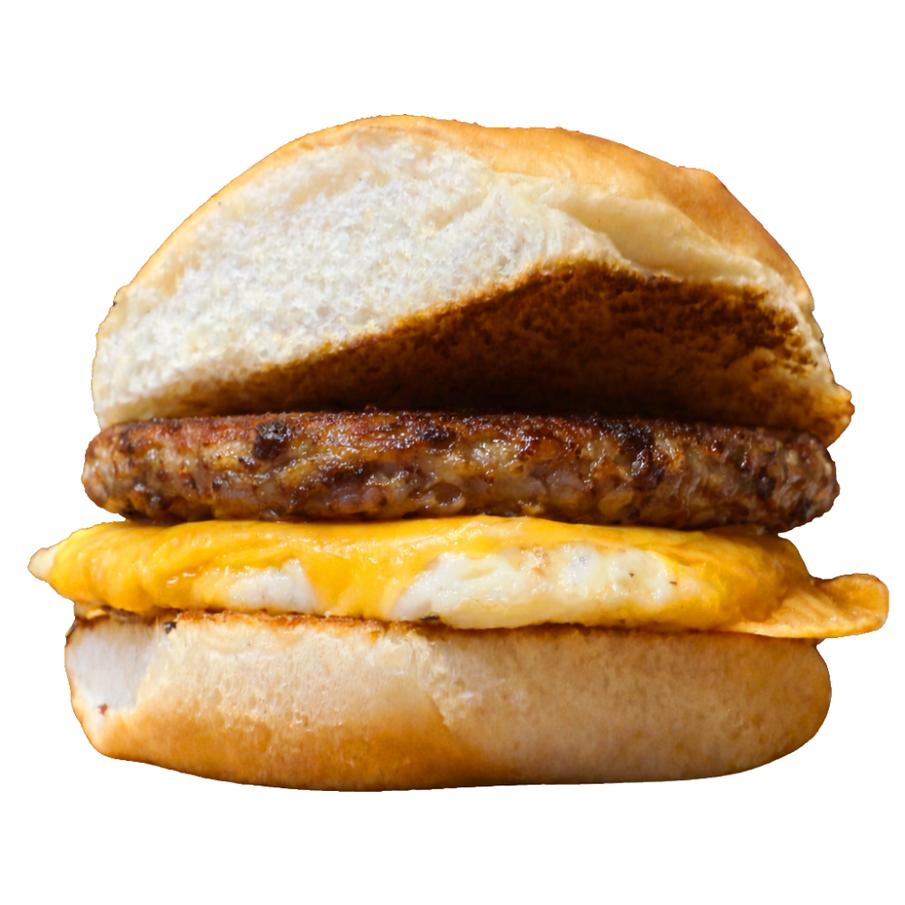 Sausage Egg and Cheese Breakfast Sandwich