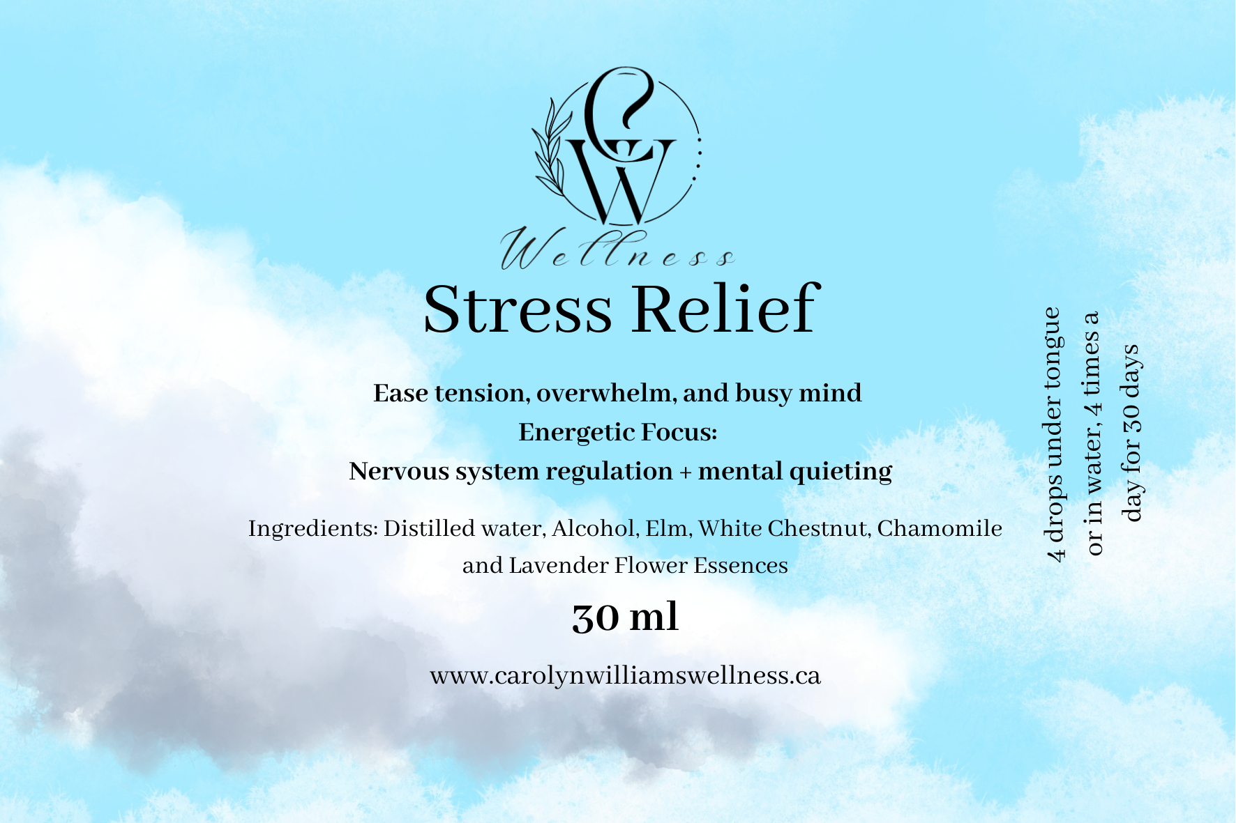 Stress Relief Flower Essence Label.png
