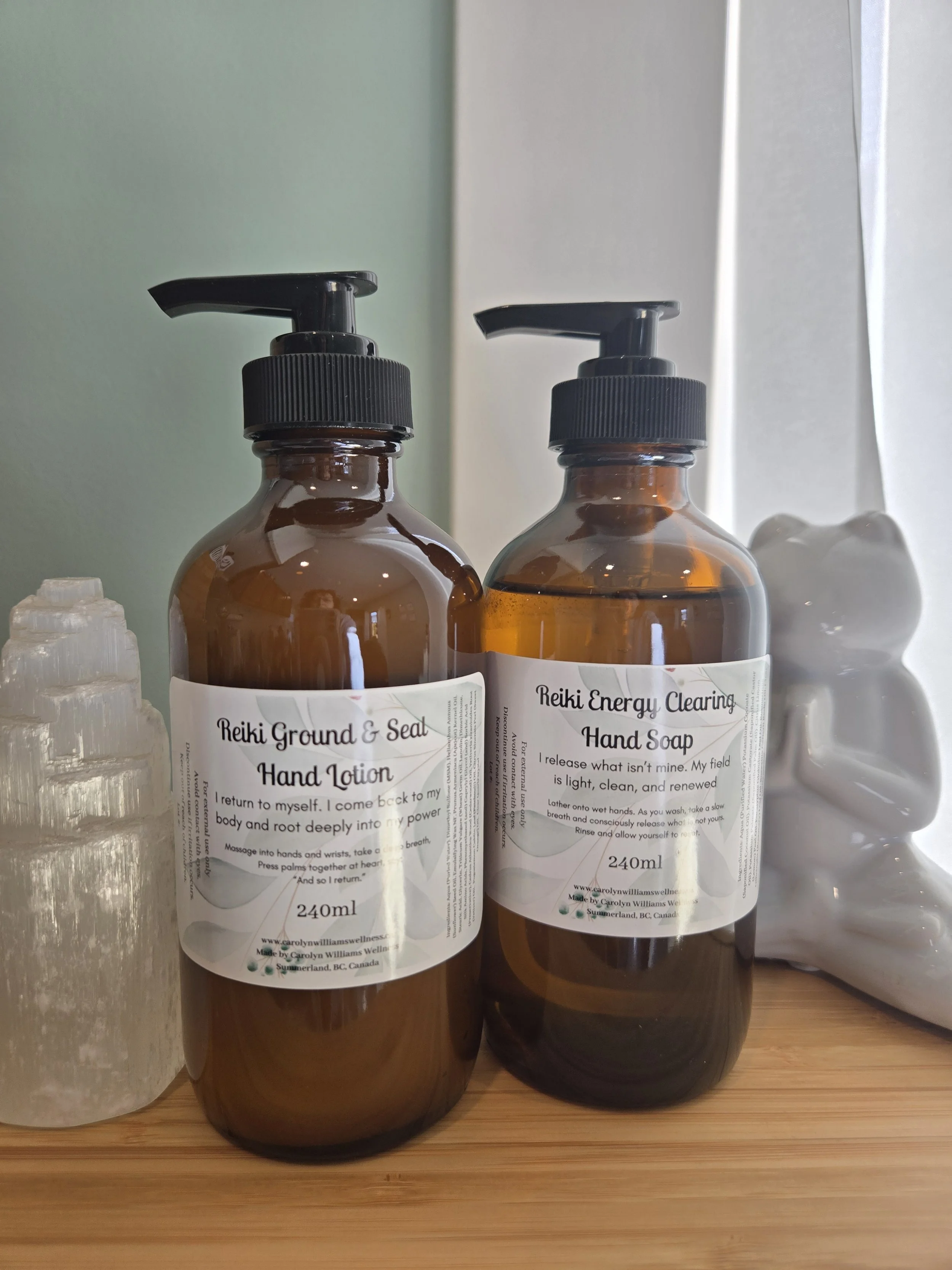 Clear + Ground Ritual Hand Duo