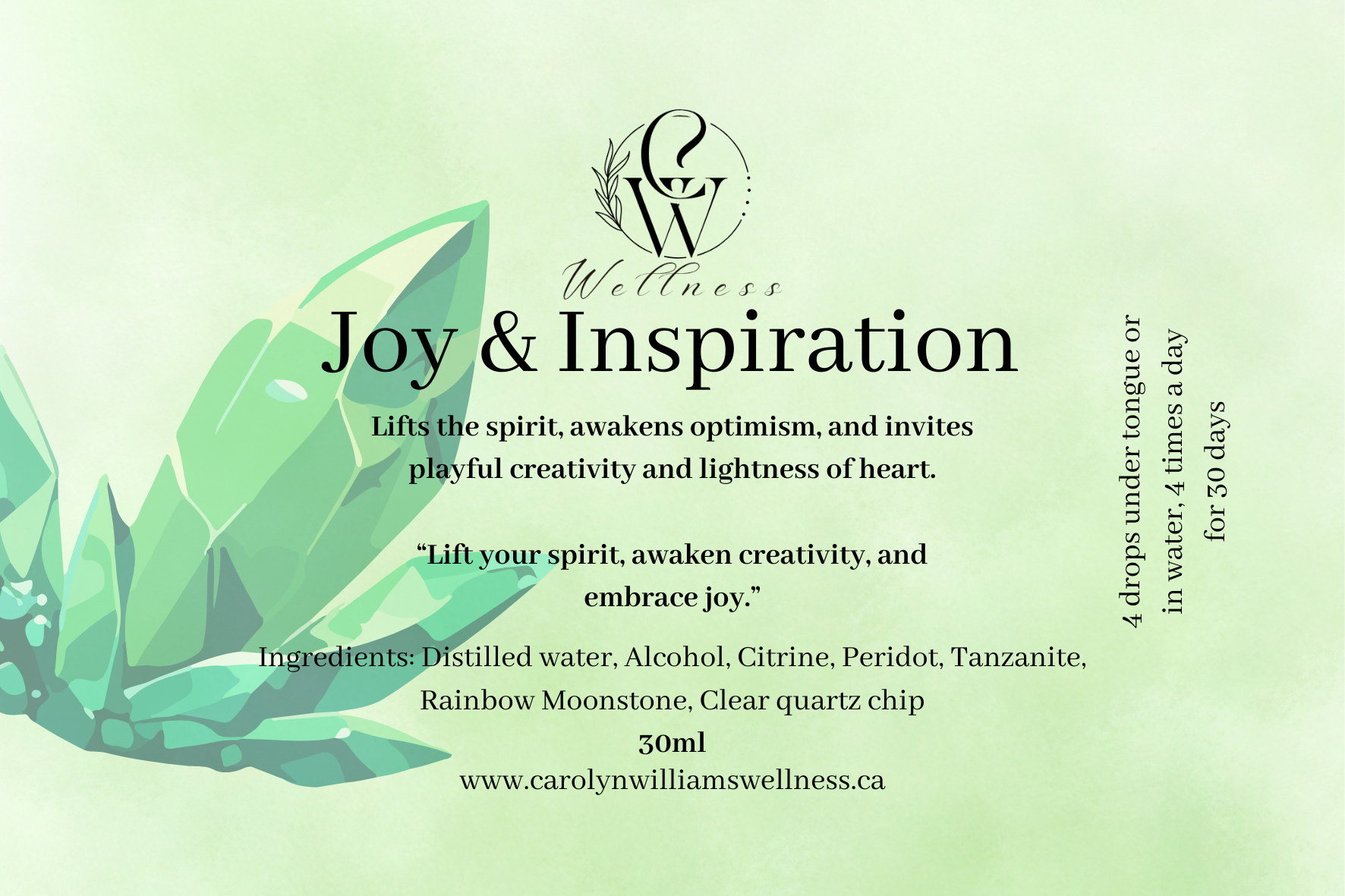 Joy & Inspiration Crystal Essence Label.png