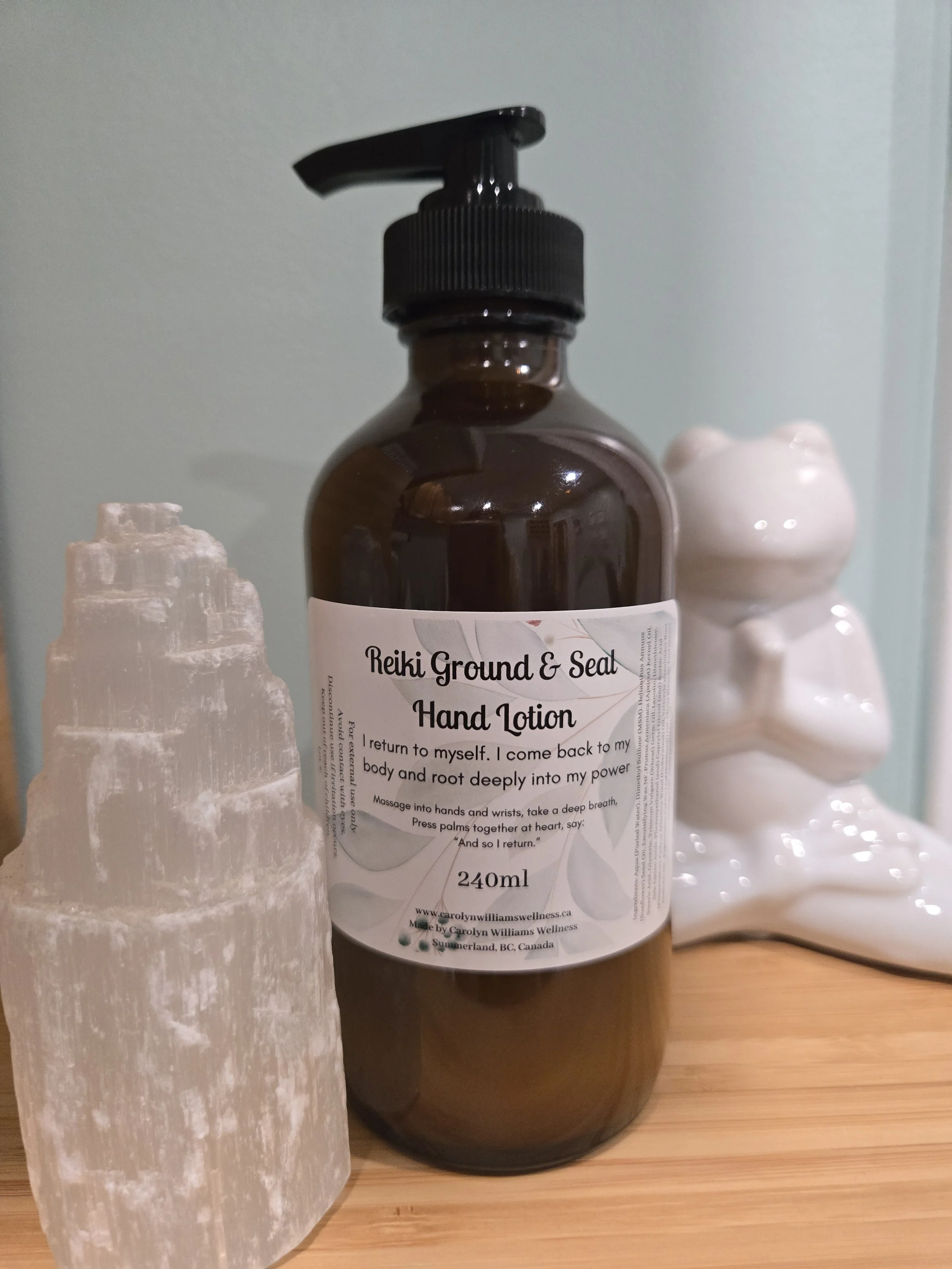 Reiki Ground & Seal Hand Lotion