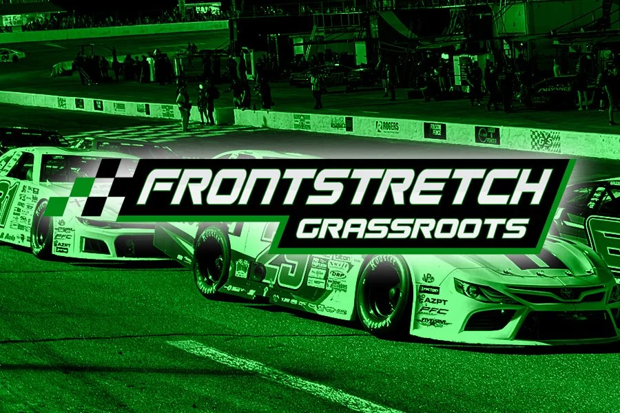 Frontstretch Grassroots branding graphic