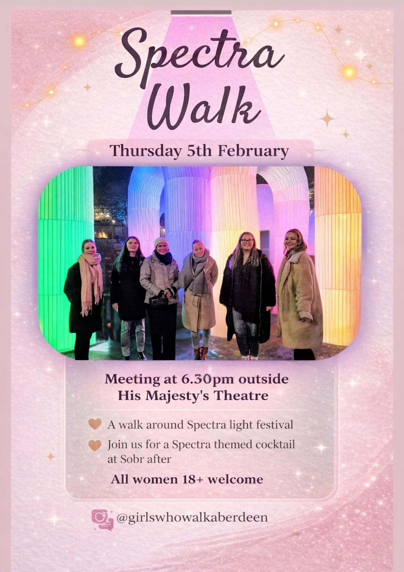 Spectra Walk thursday