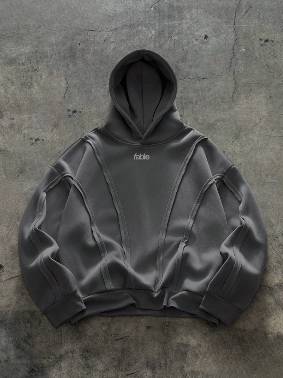 grey crewneck sweater