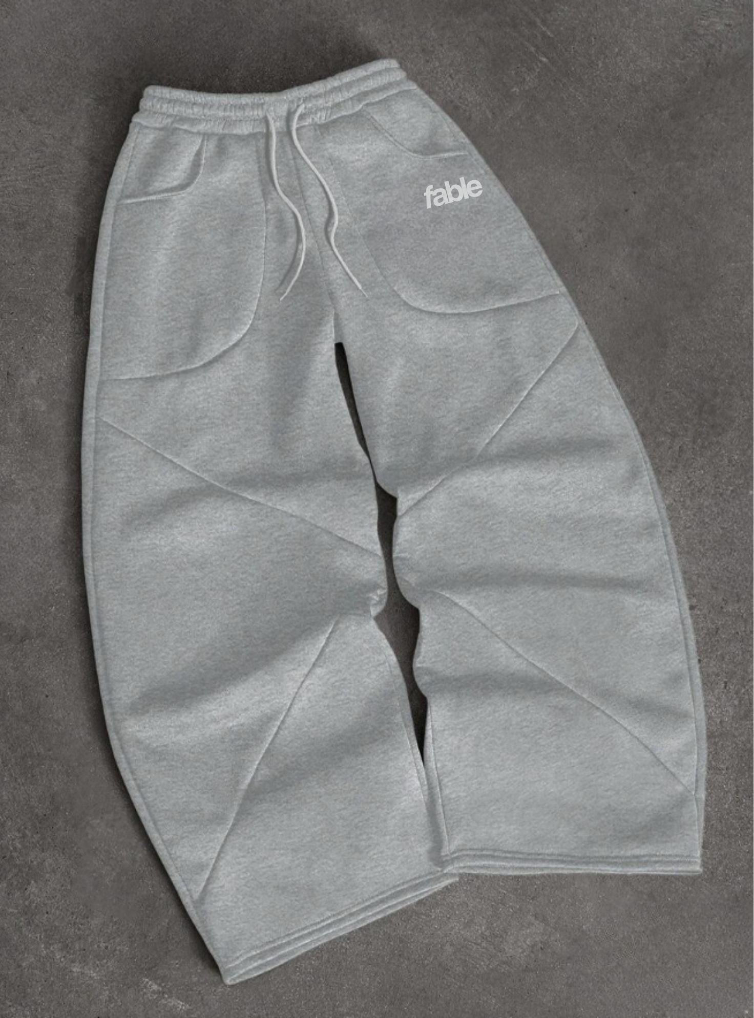 staple fable heavyweight hoody (grey) (Copy)