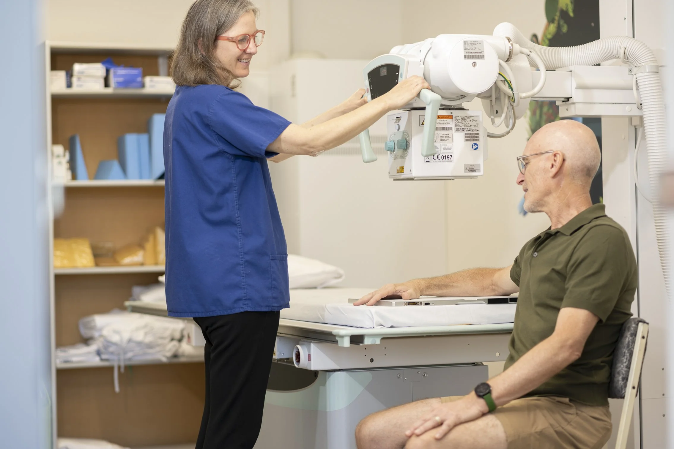 X-ray machine on Waiheke Island