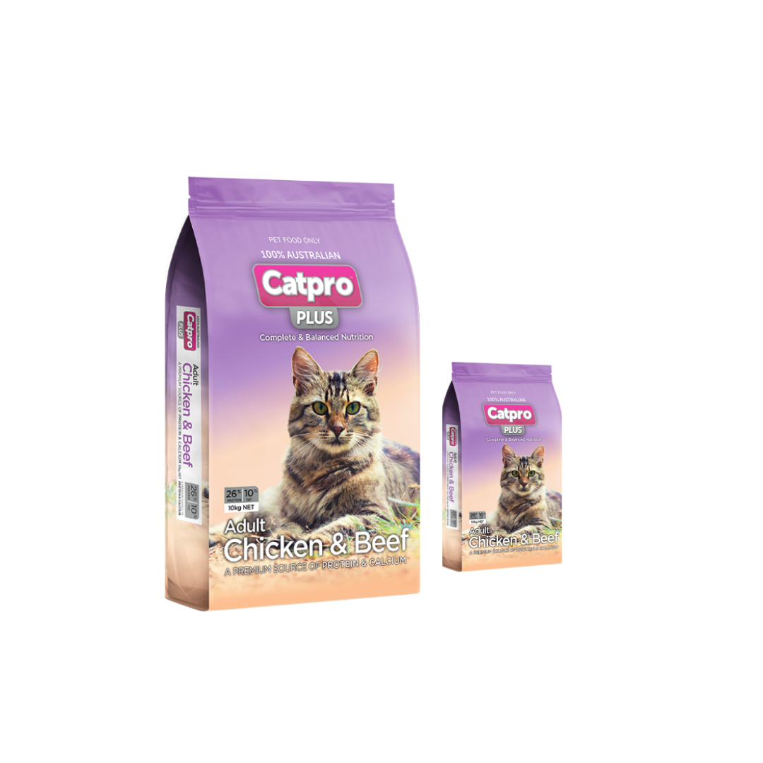 Catpro PLUS Adult Chicken & Beef