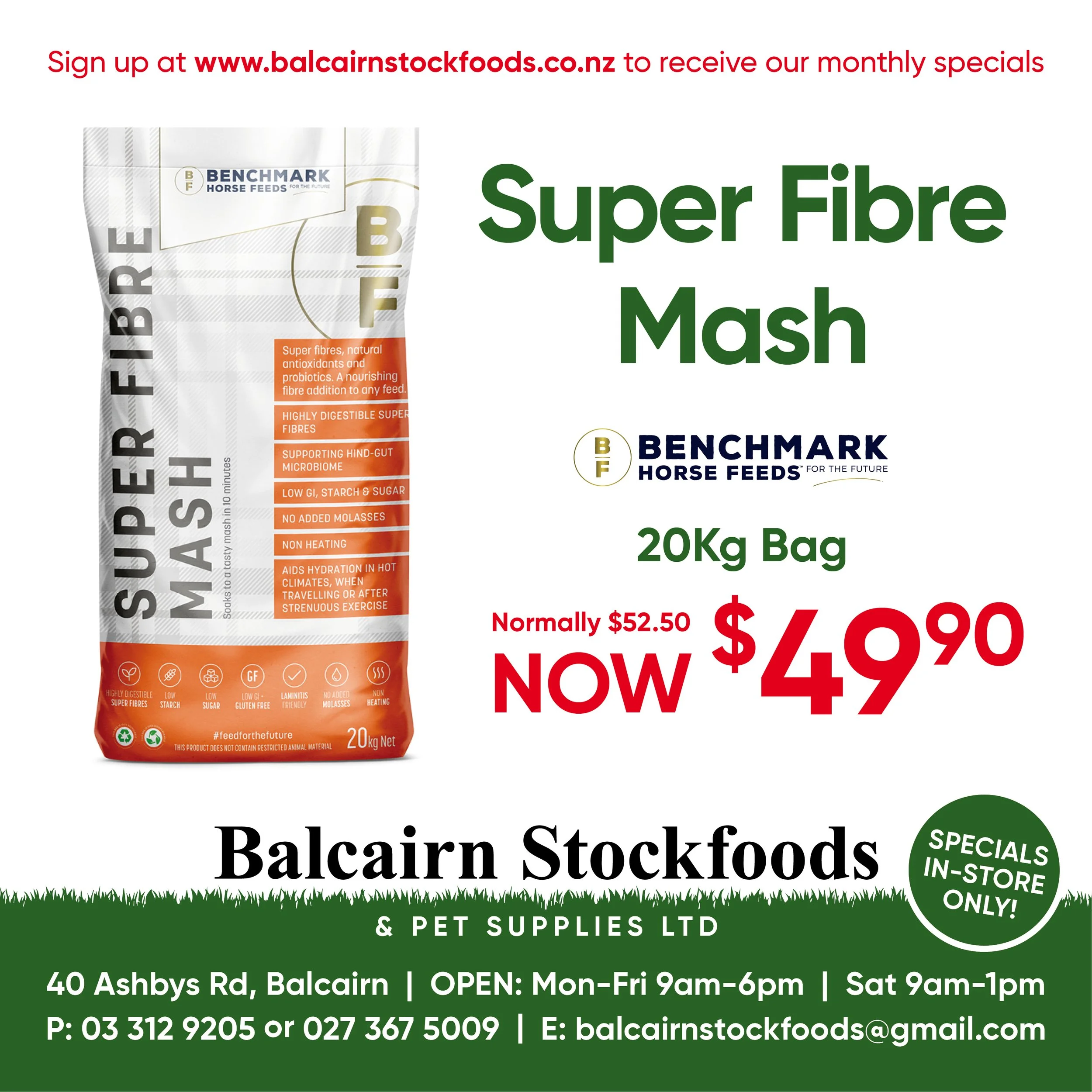 Benchmark Super Fibre Mash