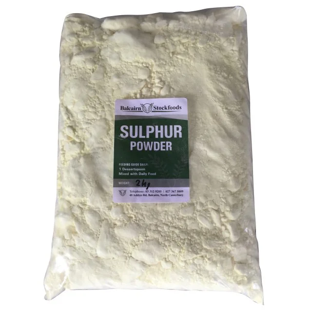 Balcairn Stockfoods - Sulphur Powder 2Kg