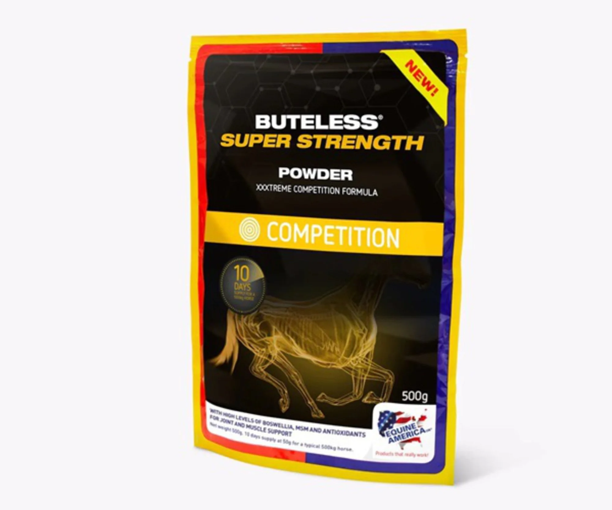 Equine America Buteless Super Strength Powder 500gm