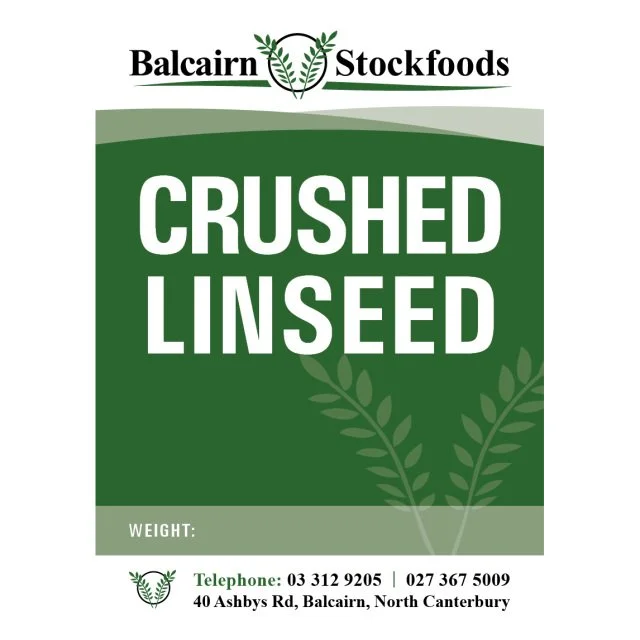 Balcairn Stockfoods - Crushed Linseed